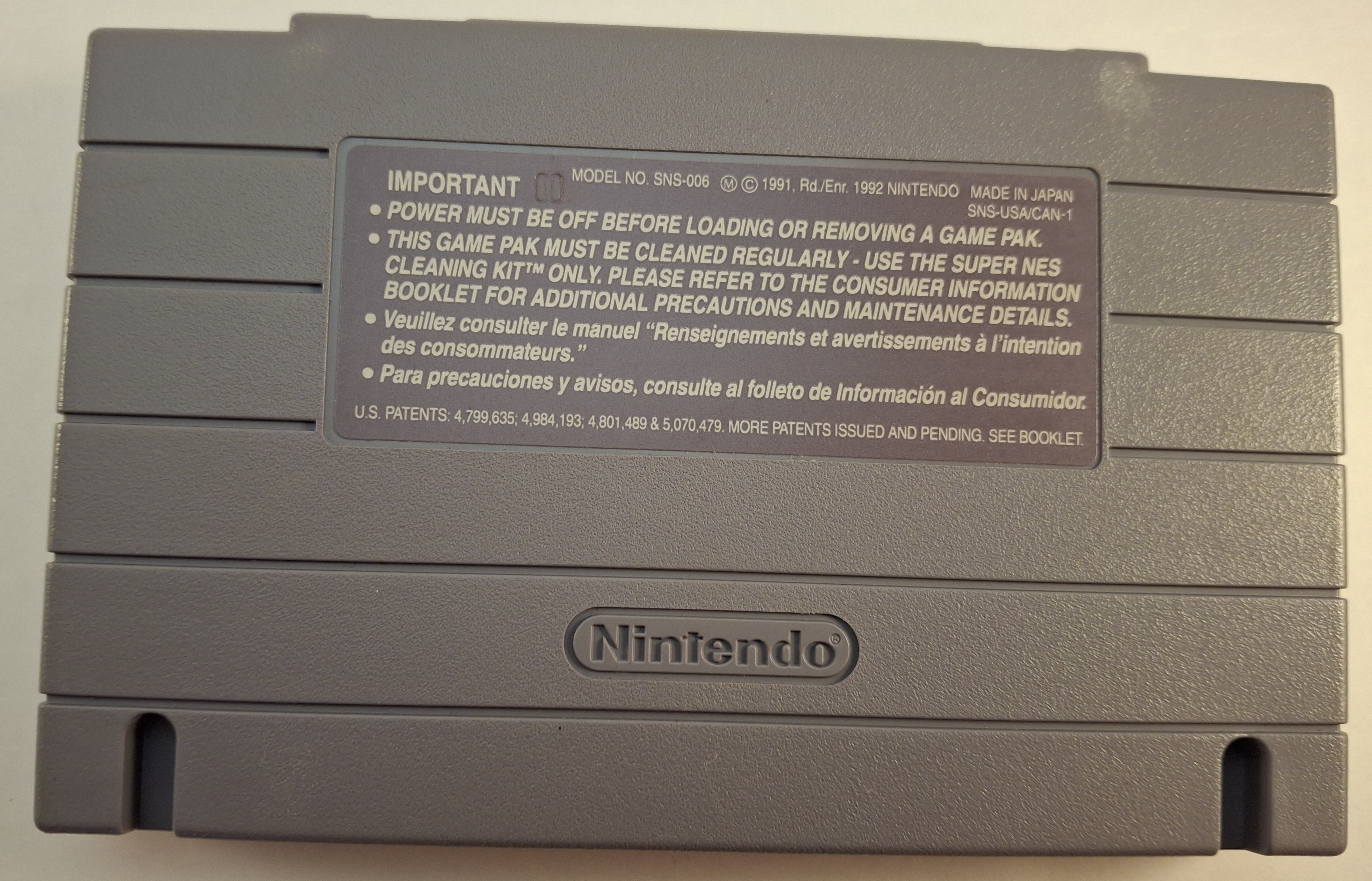 Zombies Ate My Neighbors (SNES Cartridge)