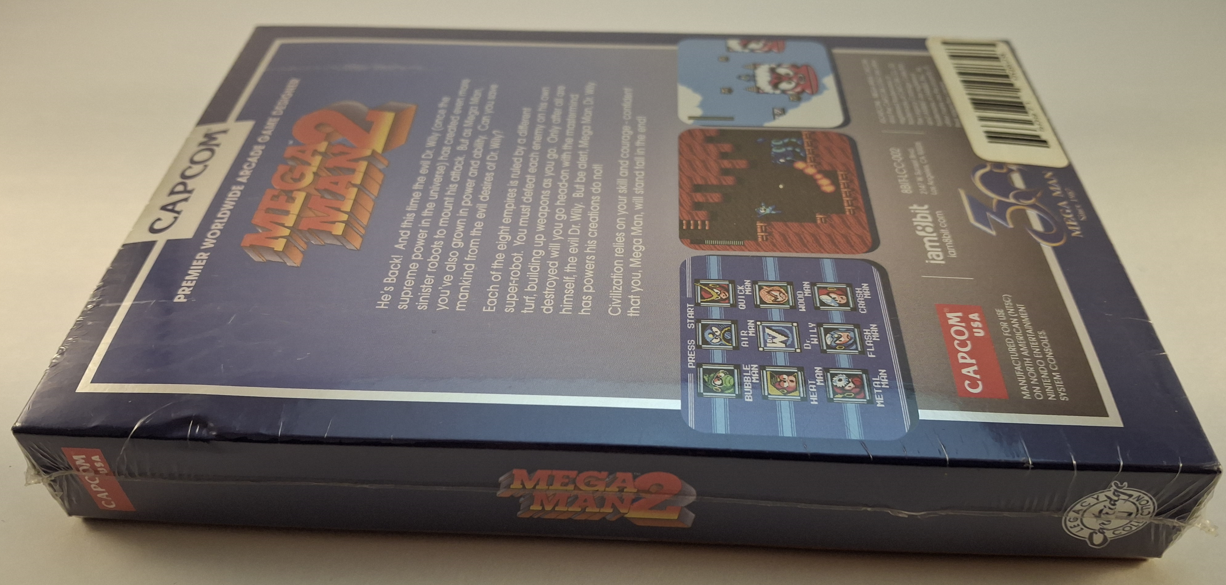 Sealed New Mega Man 2 Legacy Cartridge Collection