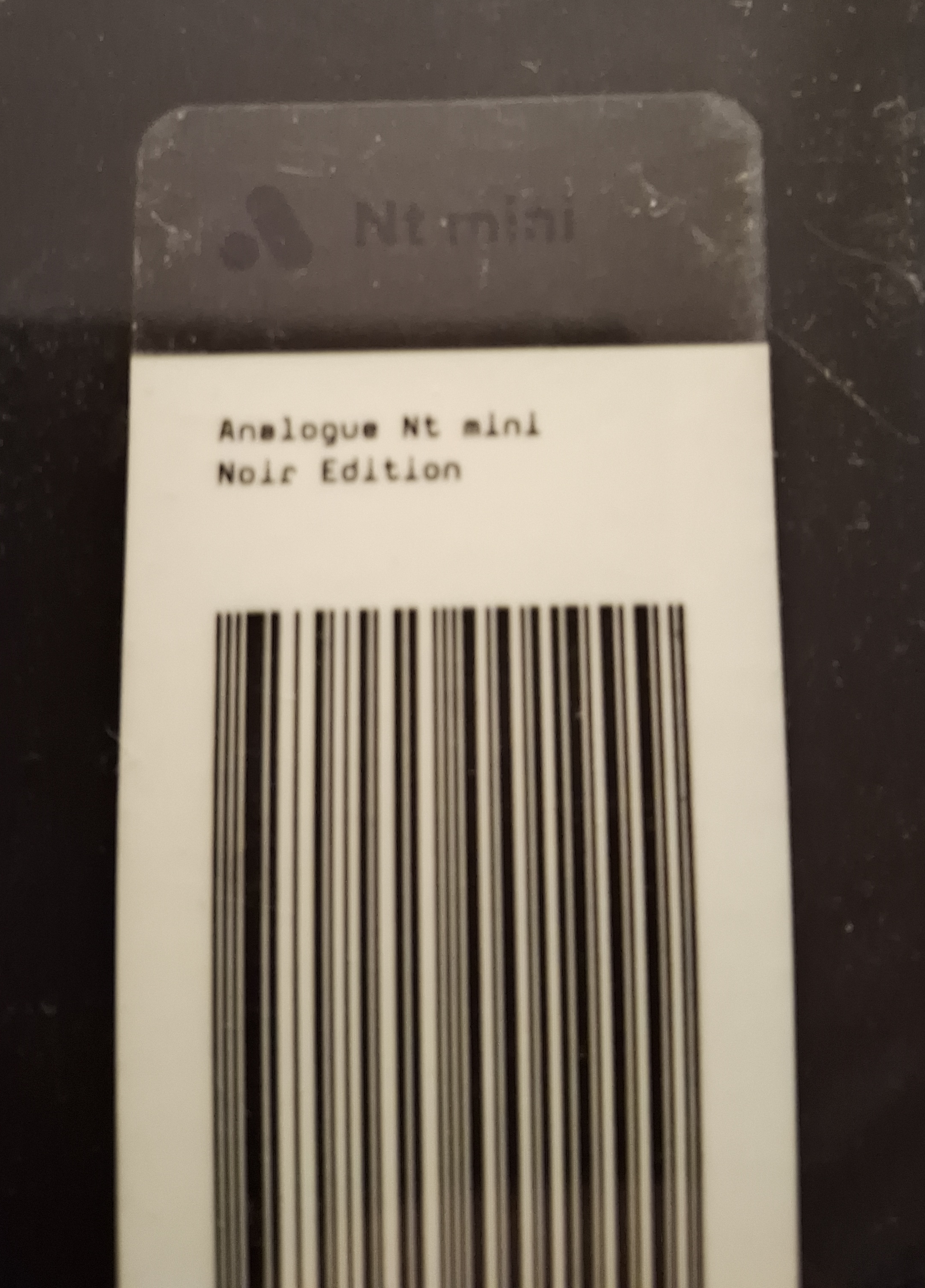 Analogue Nt mini Noir Edition