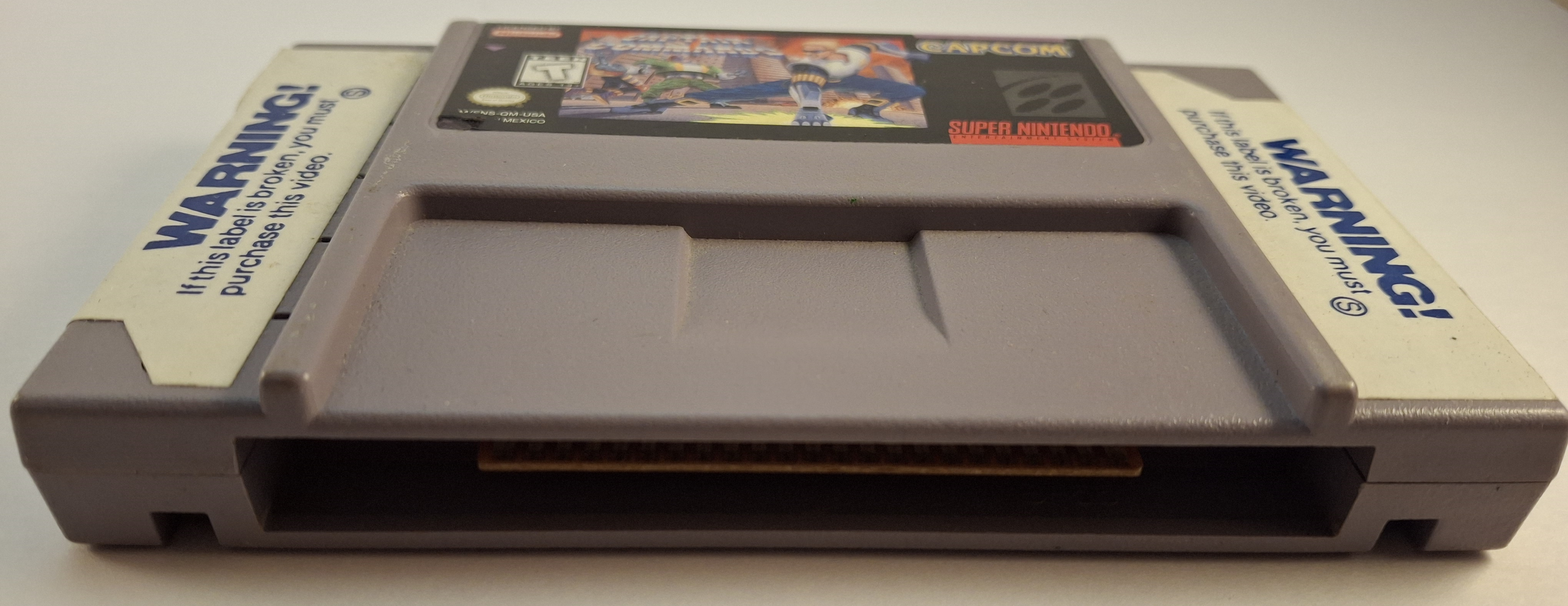 Captain Commando SNES Cartridge