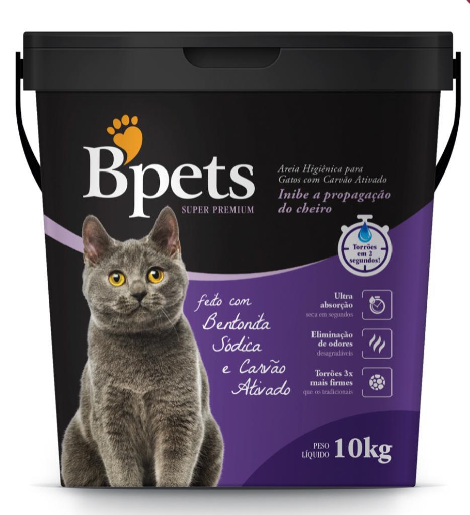 GRANULADO SANITÁRIO BENTONITA SÓDICA CARBON BALDE 10KG