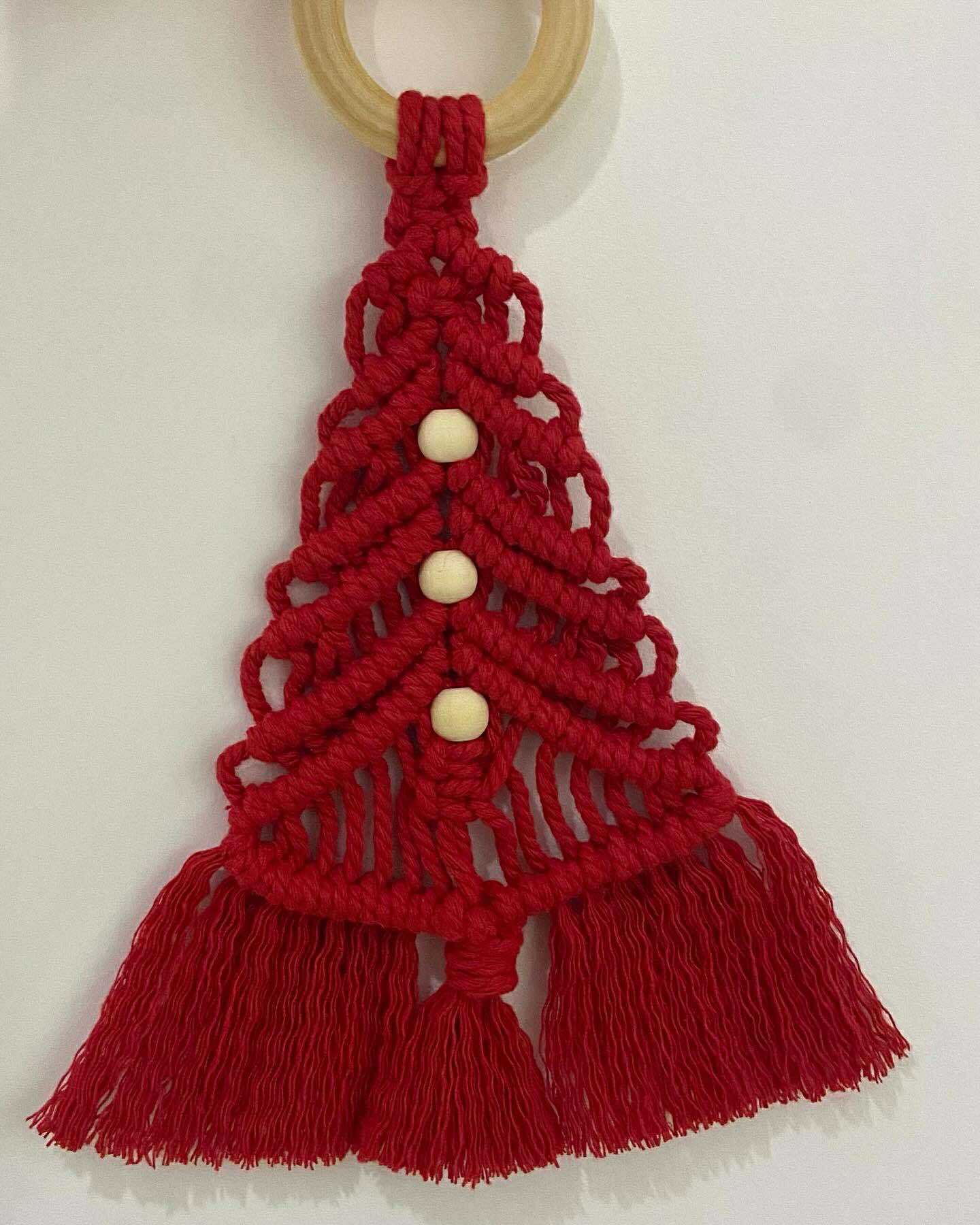 Sapin de Noël Rouge