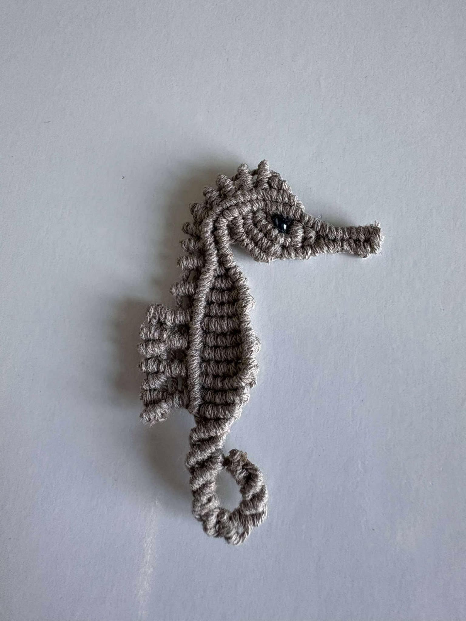 Porte-cléfs hippocampe 