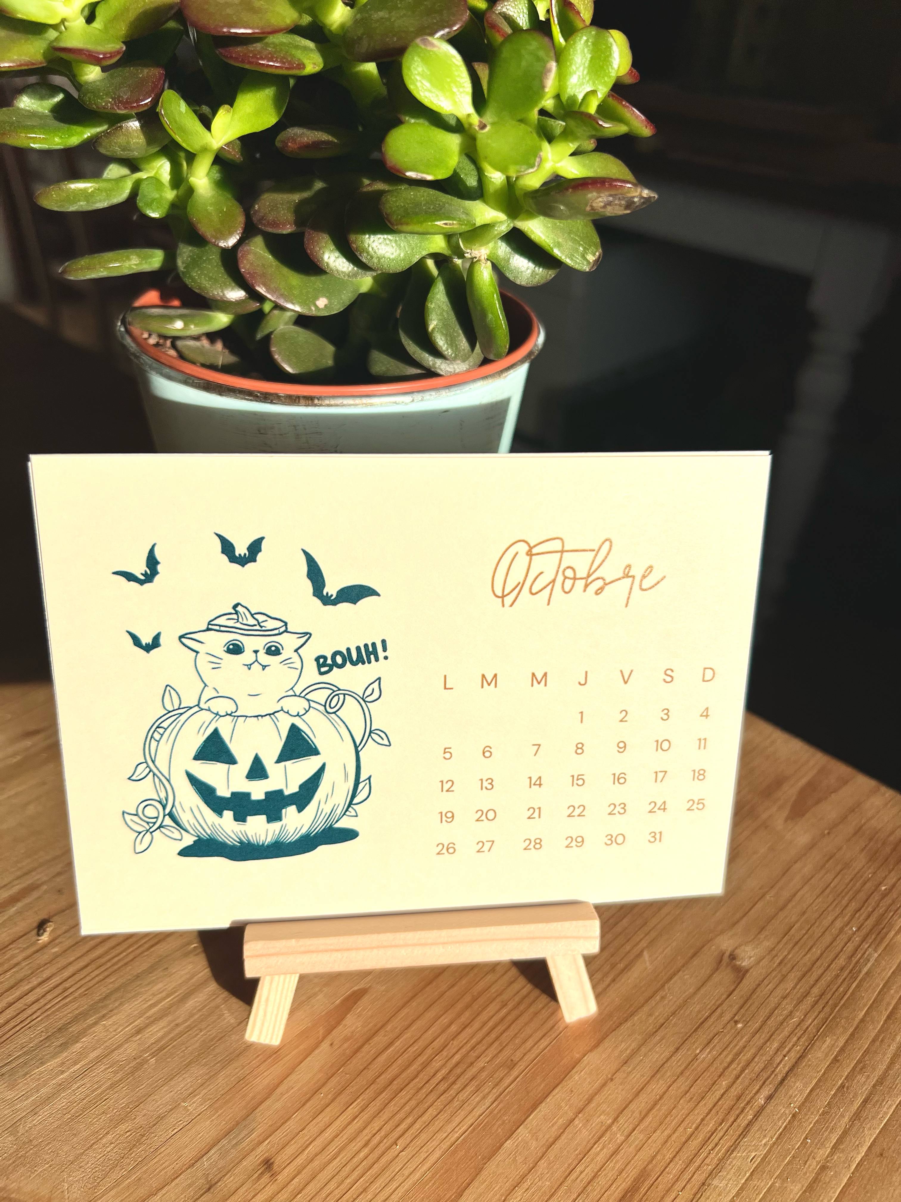 Calendrier 2026 « Chats »