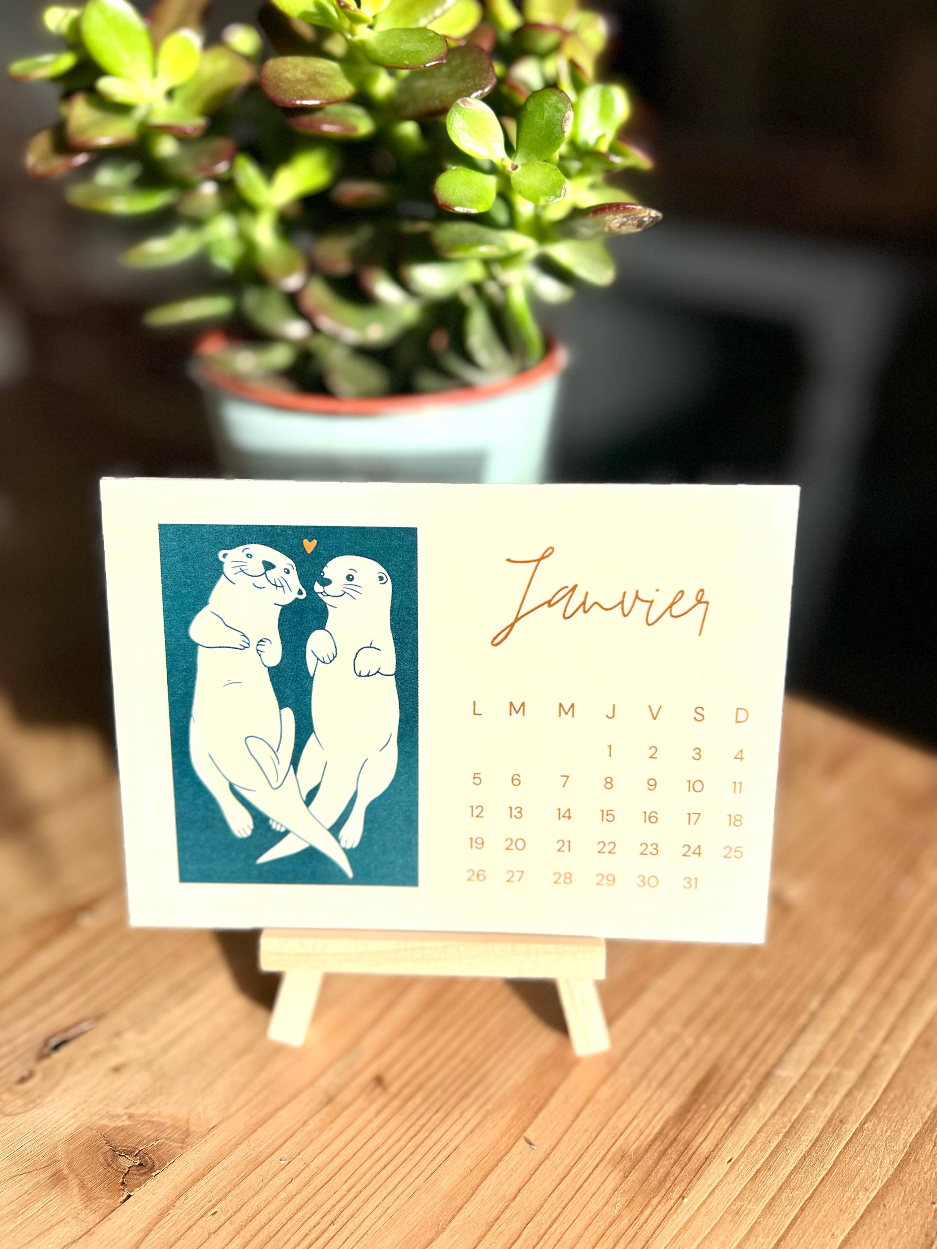 Calendrier 2026 « Animaux »