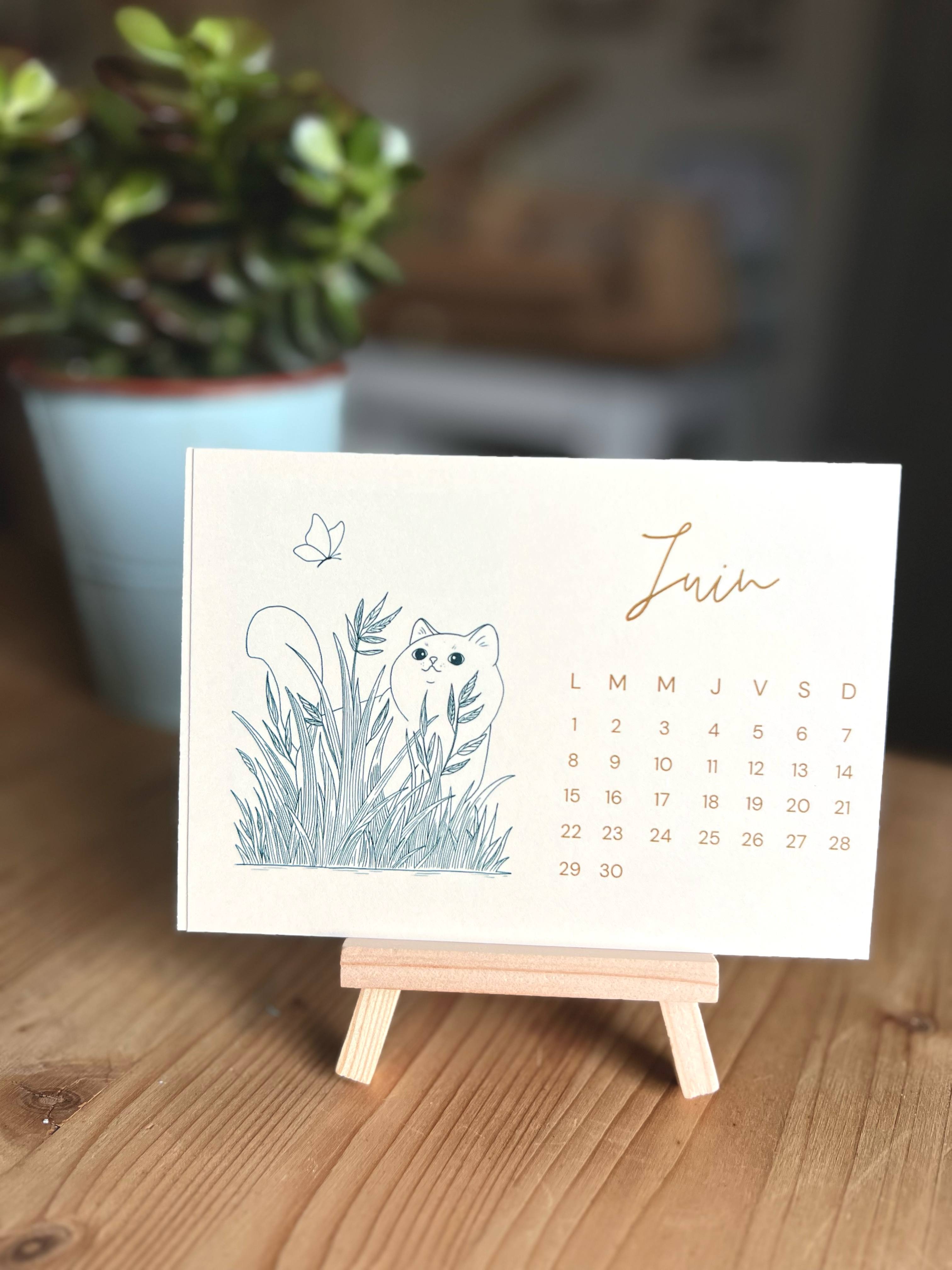 Calendrier 2026 « Chats »