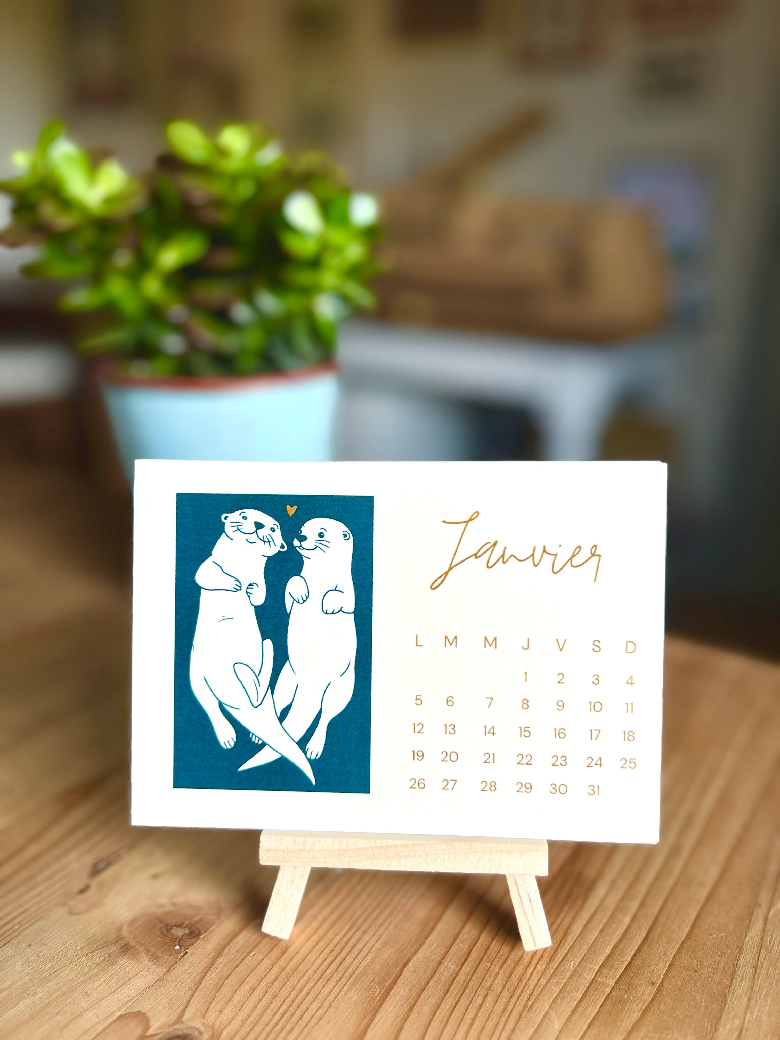 Calendrier 2026 « Animaux »