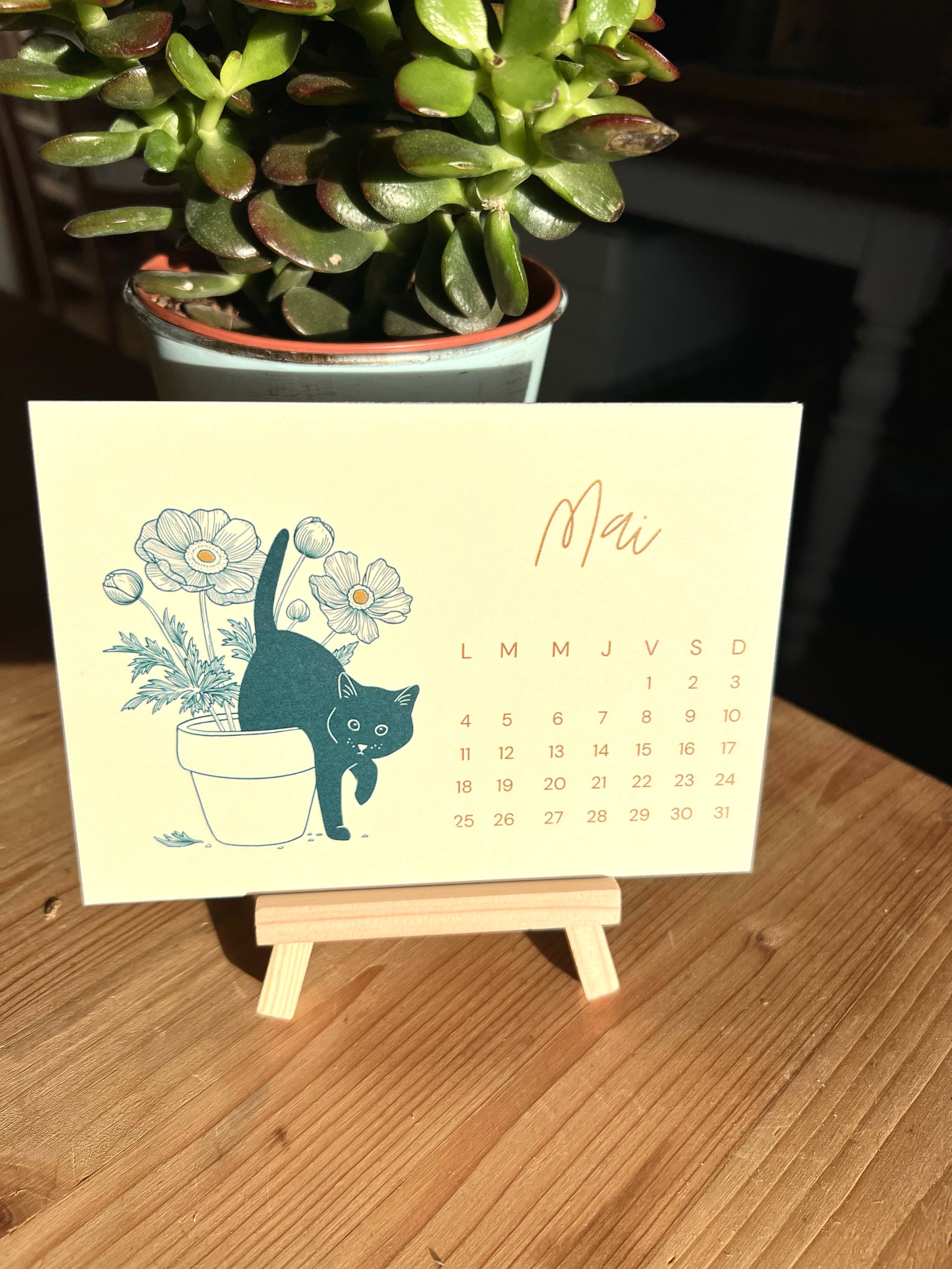 Calendrier 2026 « Chats »