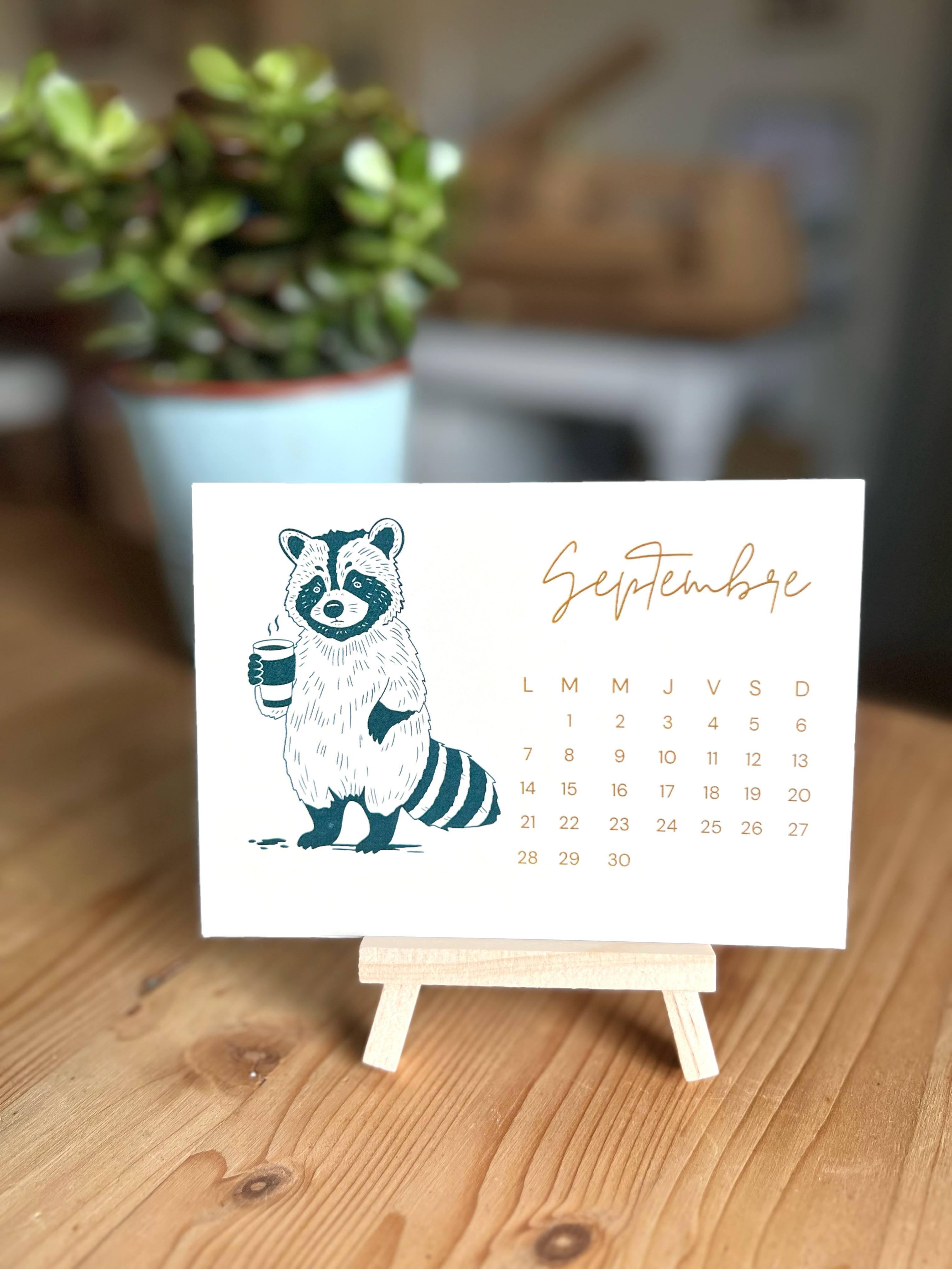 Calendrier 2026 « Animaux »