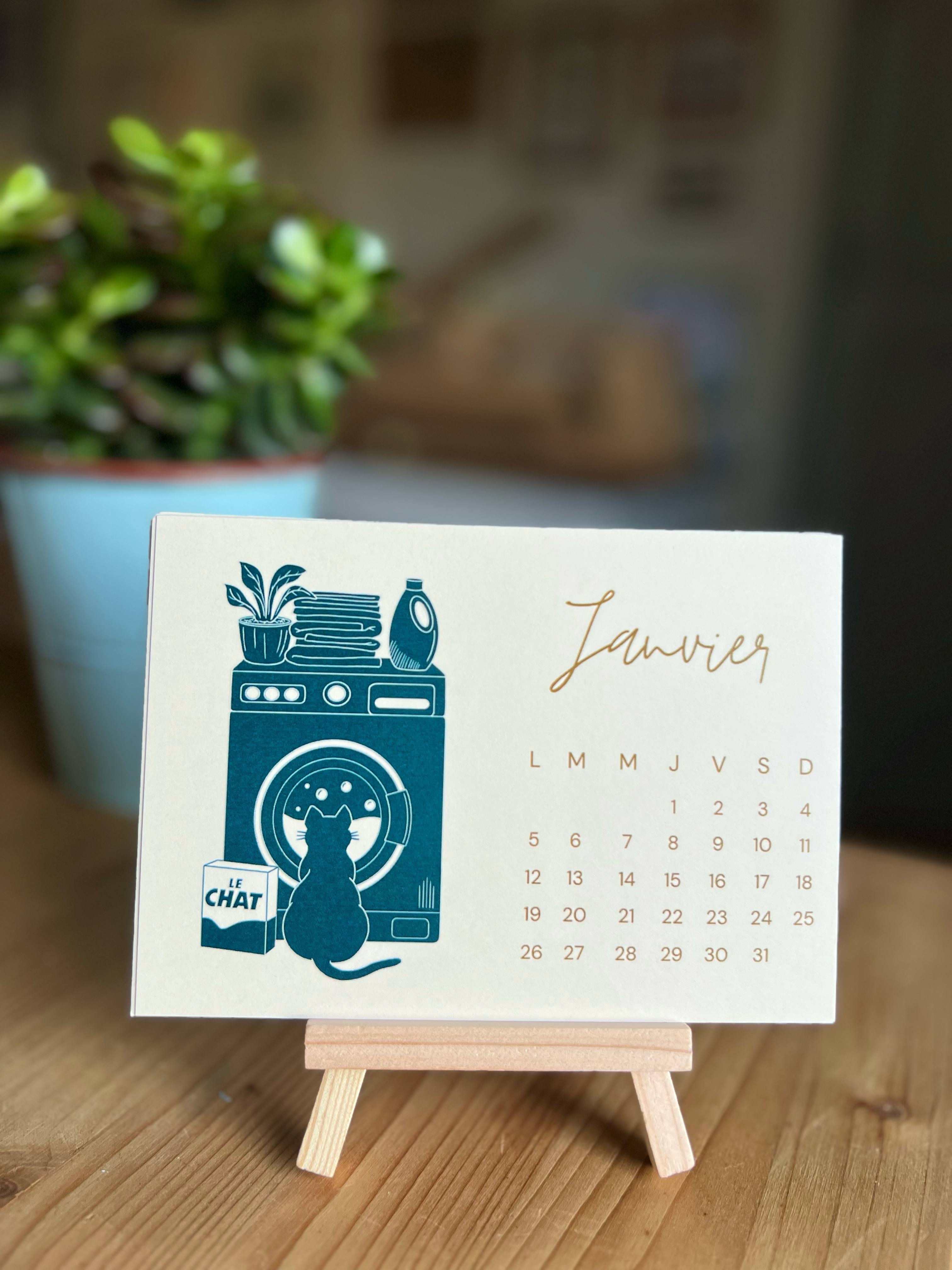 Calendrier 2026 « Chats »