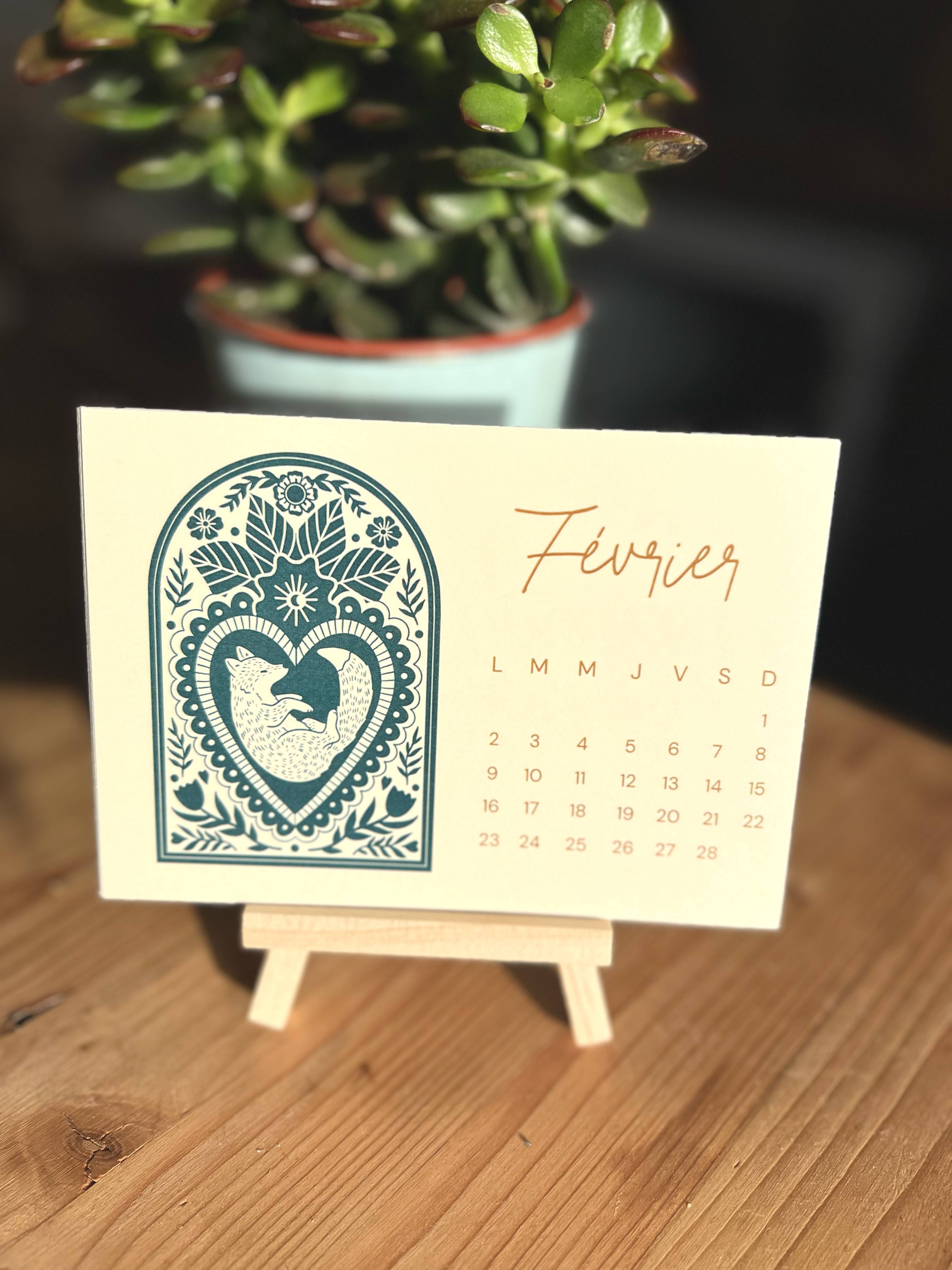 Calendrier 2026 « Animaux »