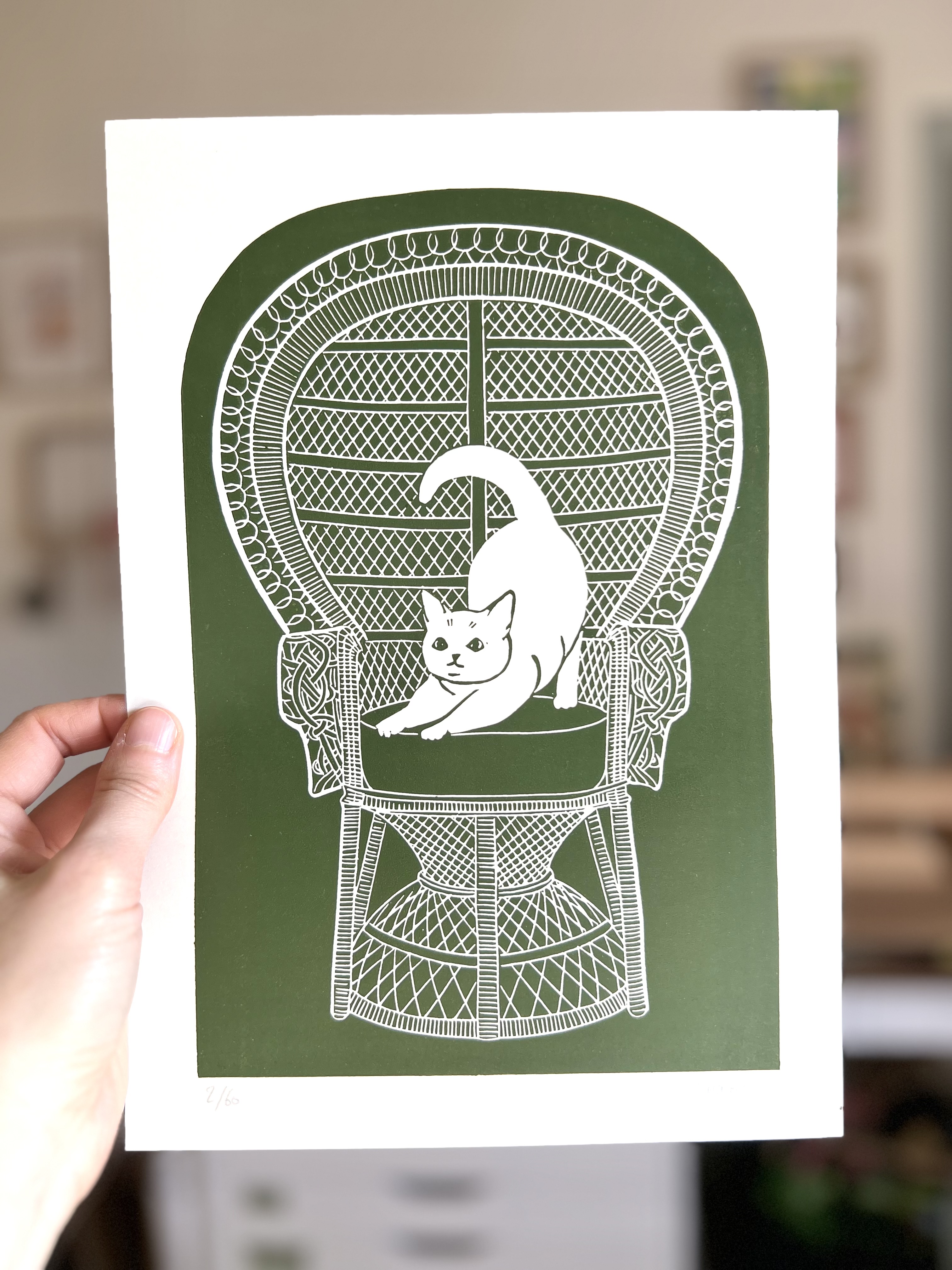 Chat Emmanuelle (vert)