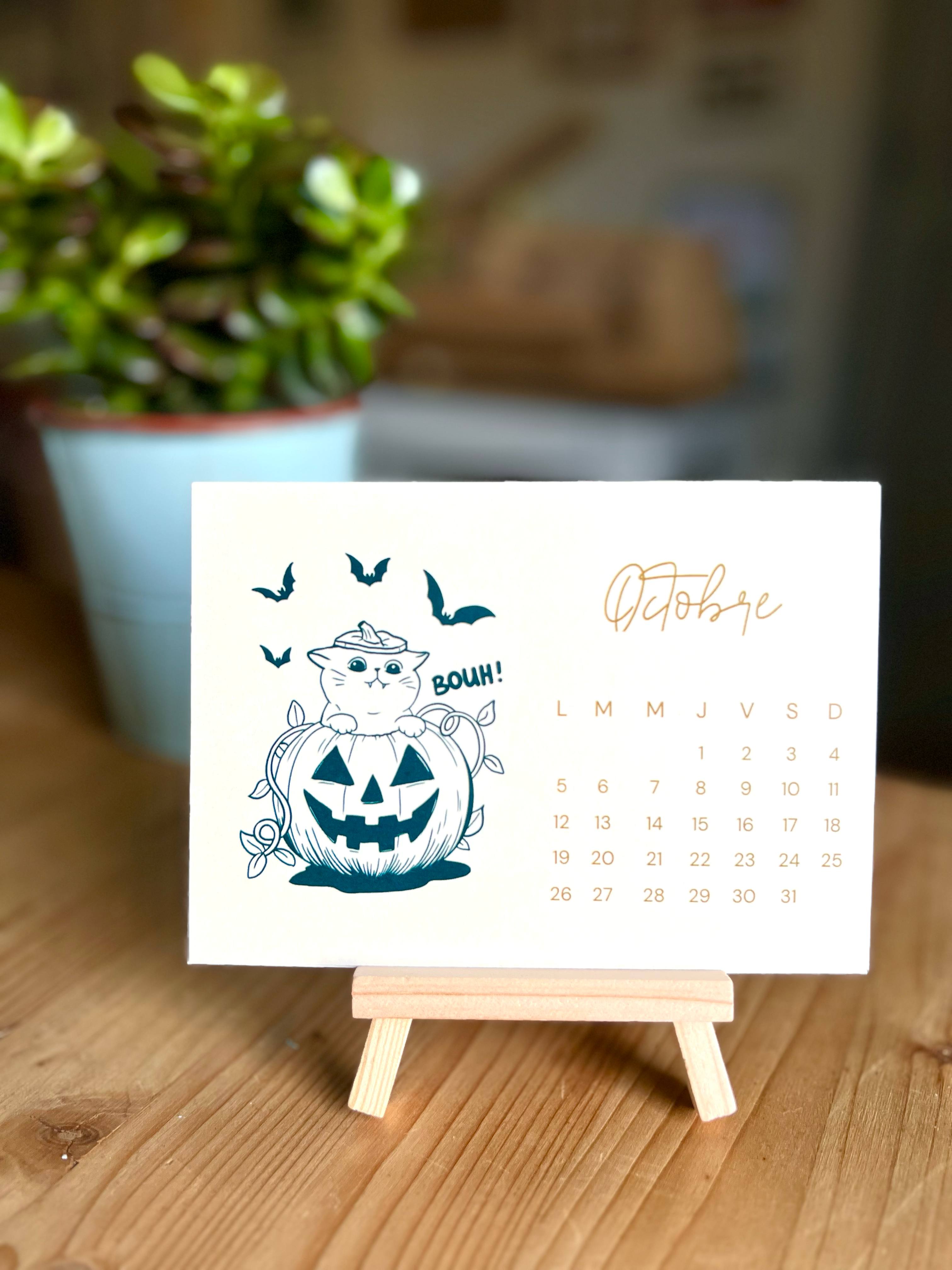 Calendrier 2026 « Chats »