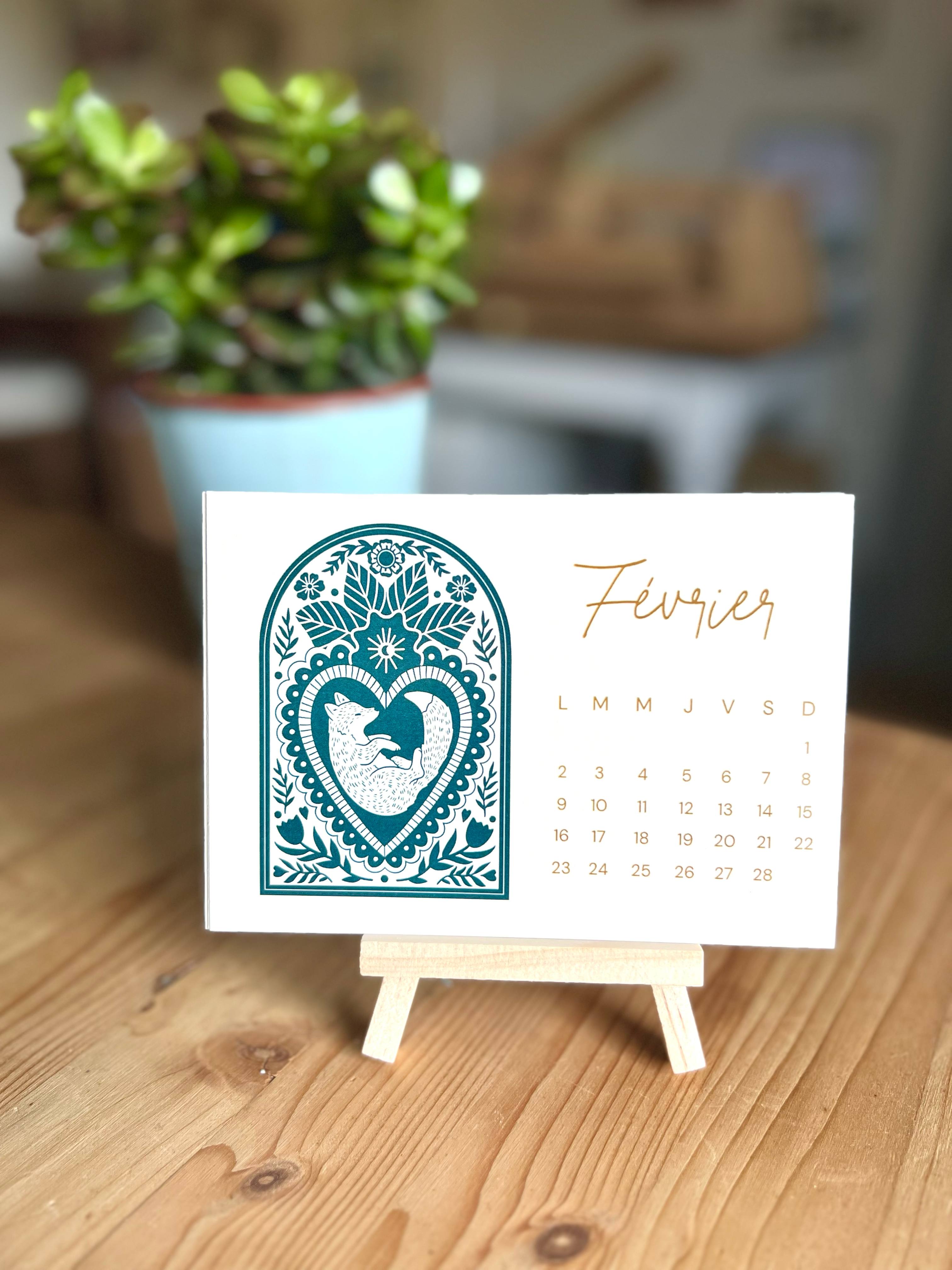 Calendrier 2026 « Animaux »