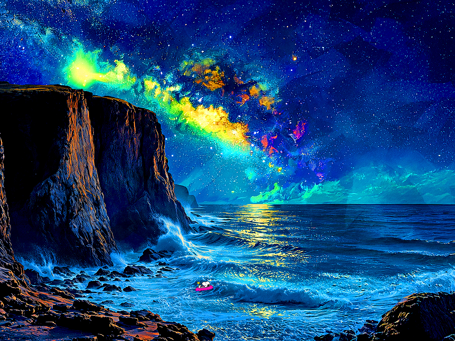 Snoopy, L'Éveil du Cosmos