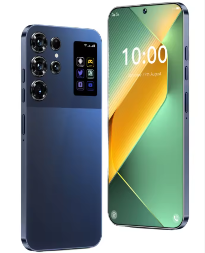 Téléphone Max S26 Ultra couleur bleue avec ou sans forfait    ------  Max S26 Ultra phone, blue, with or without Packages