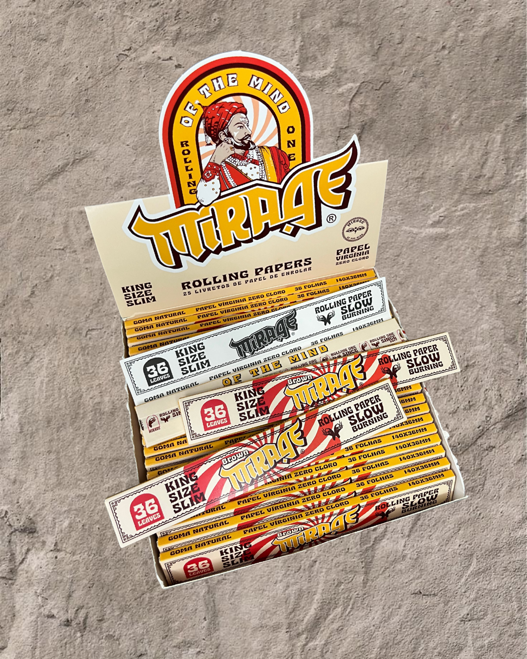 Seda MIRAGE brown king size slim