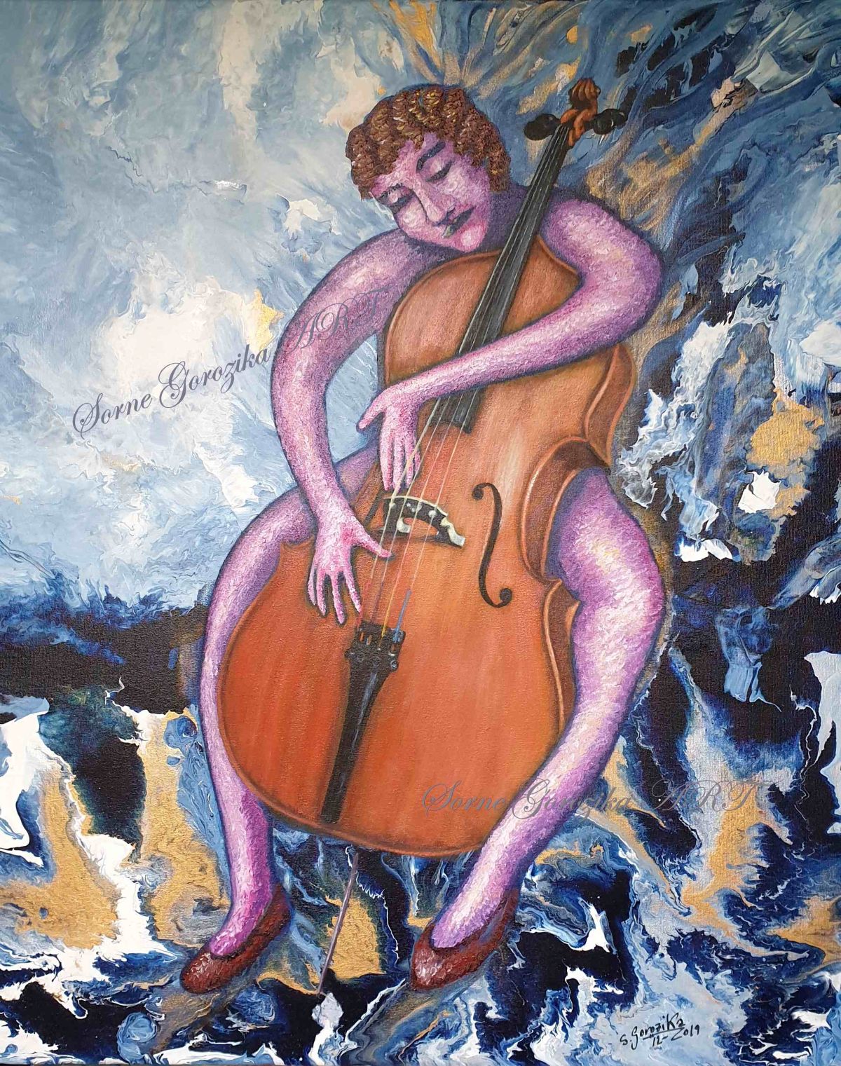 "Cellist in love"