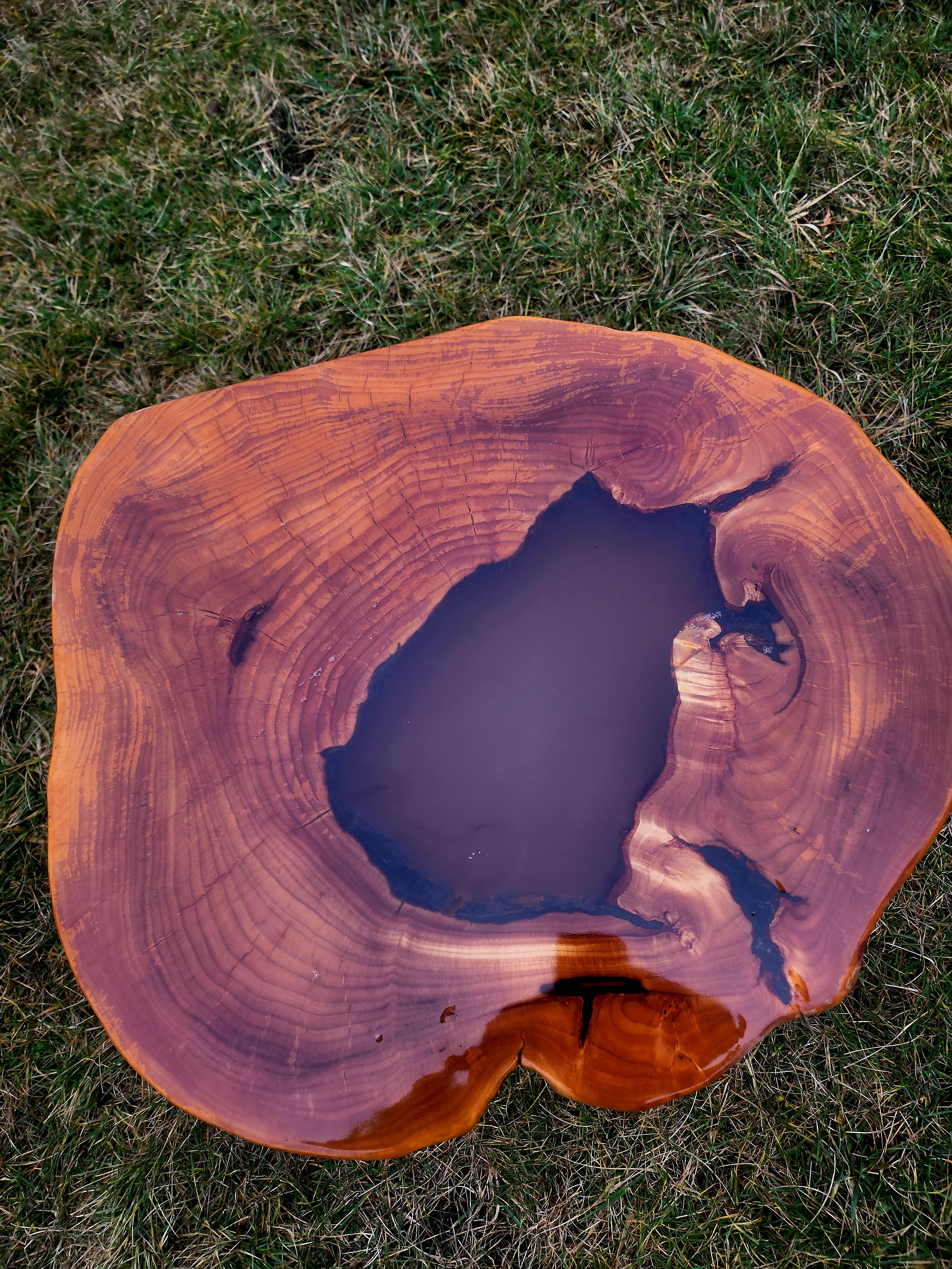 Epoksidinis kavos staliukas