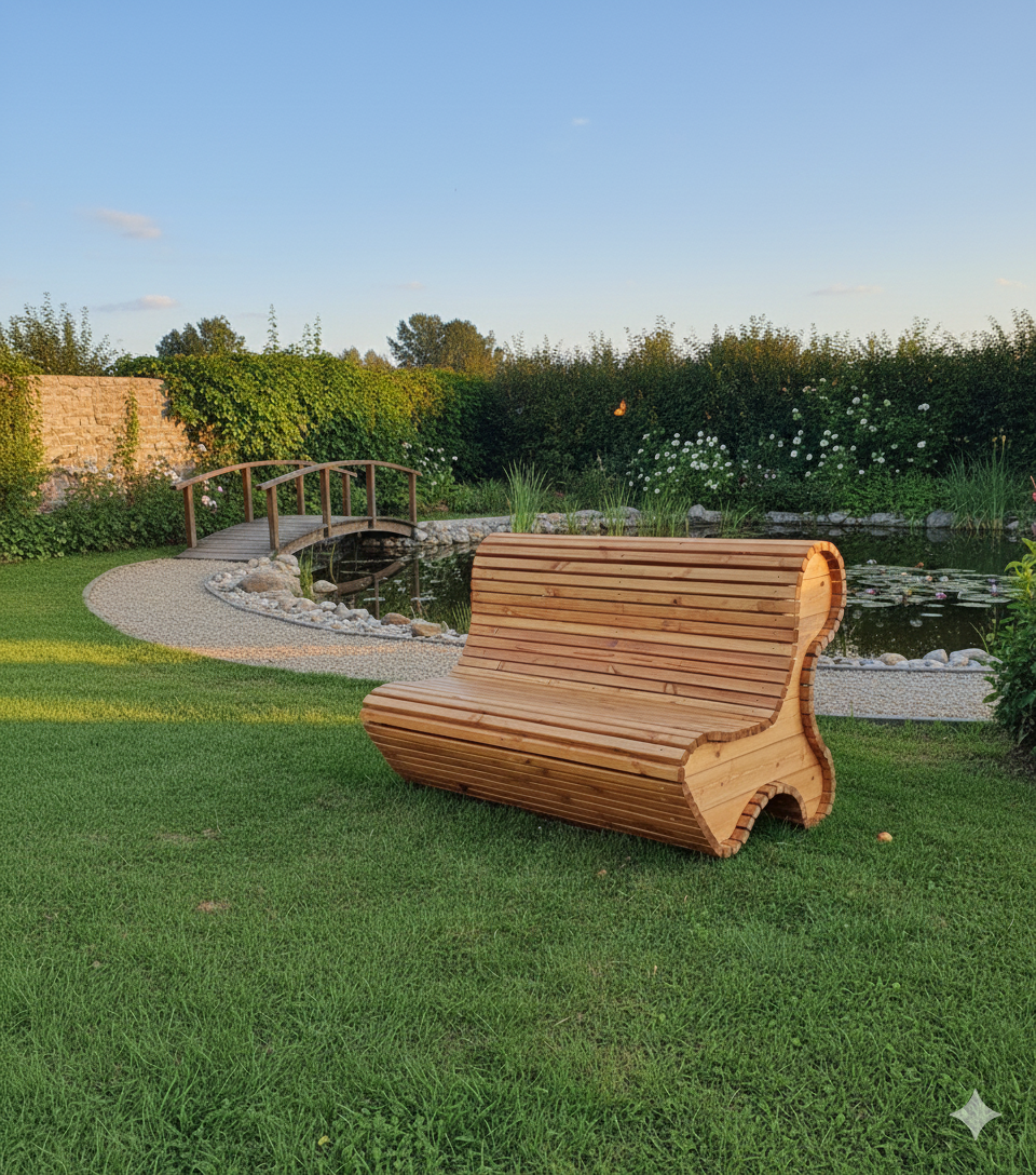 Unikalus vartomas suoliukas