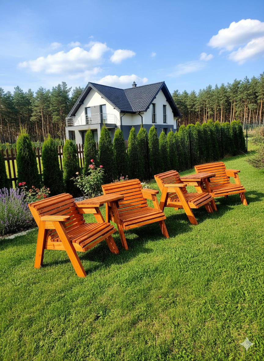 Dvi kėdutės su uždedamu staliuku