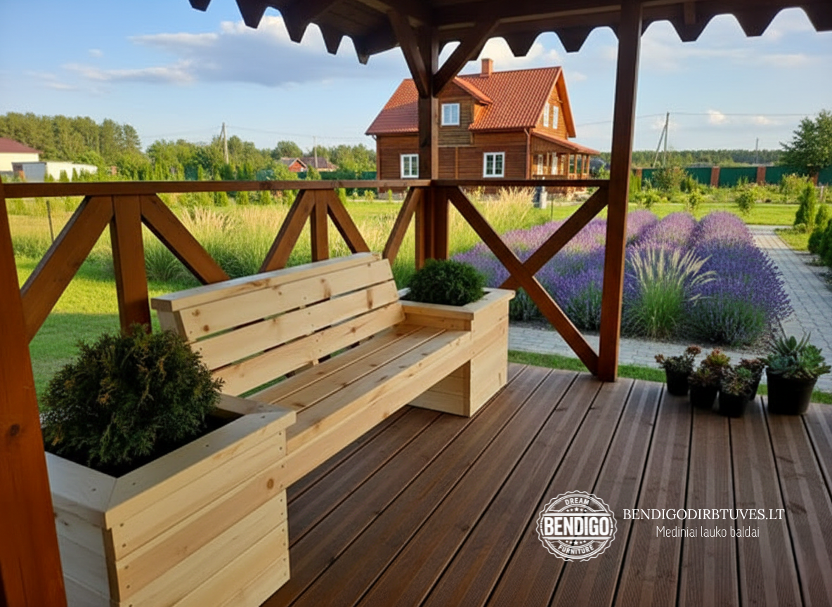 Suoliukas su vazonais - FLORA