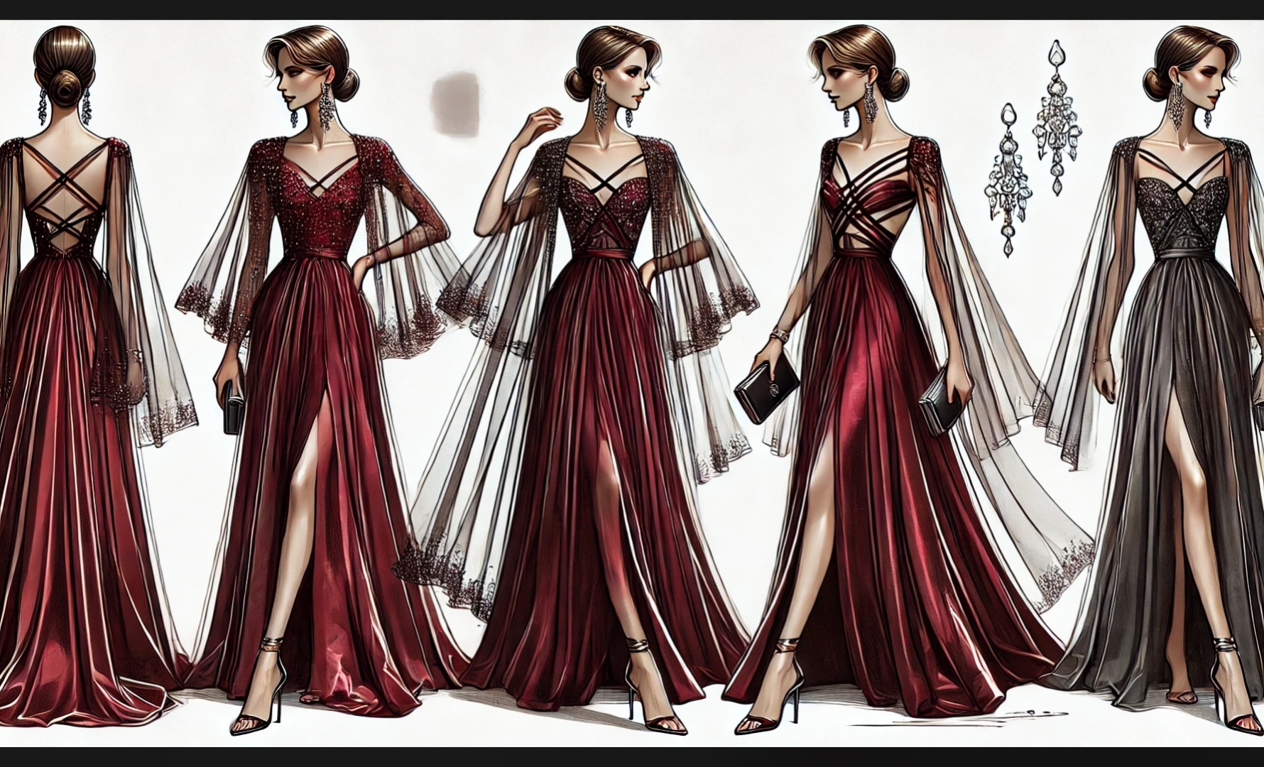Elegant Evening Gown Collection