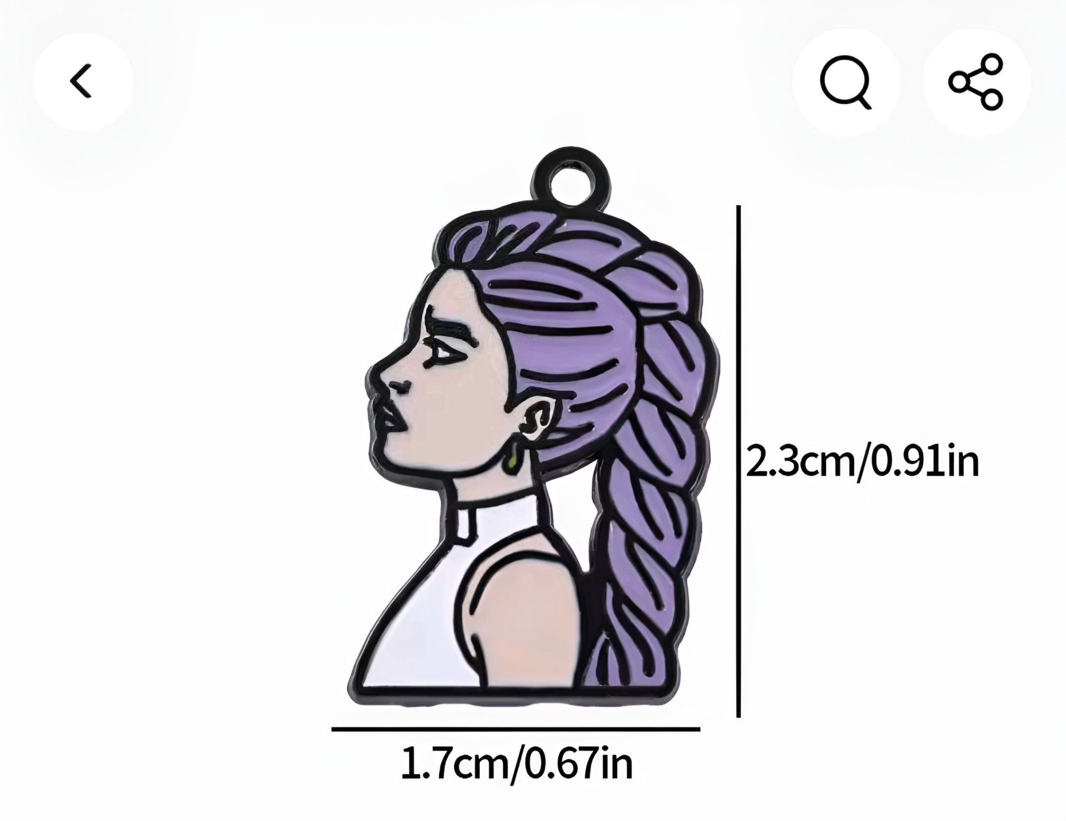 Médaillon Rumi K-pop