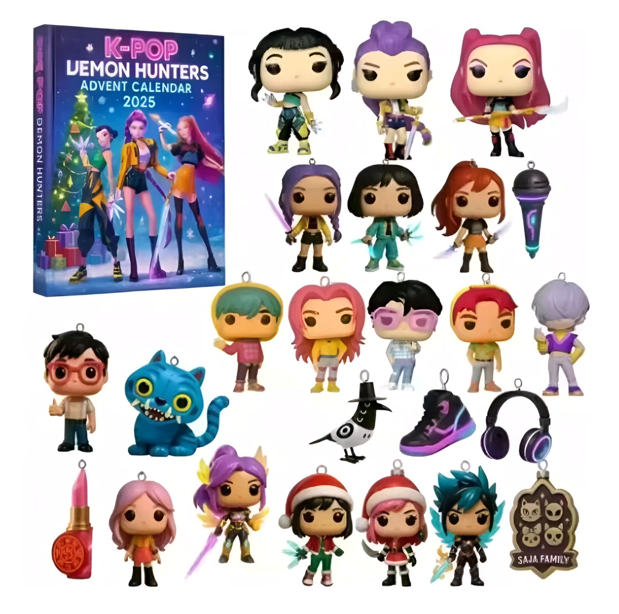 Calendrier de l'avent K-POP Demon Hunters 2025