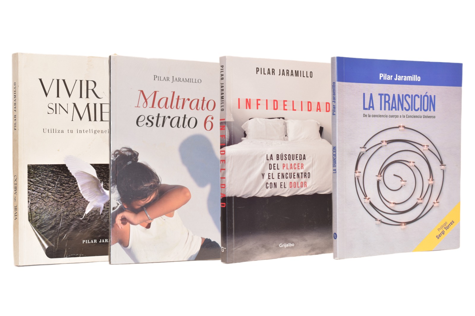 Set of 4 Self-Help Books by Pilar Jaramillo