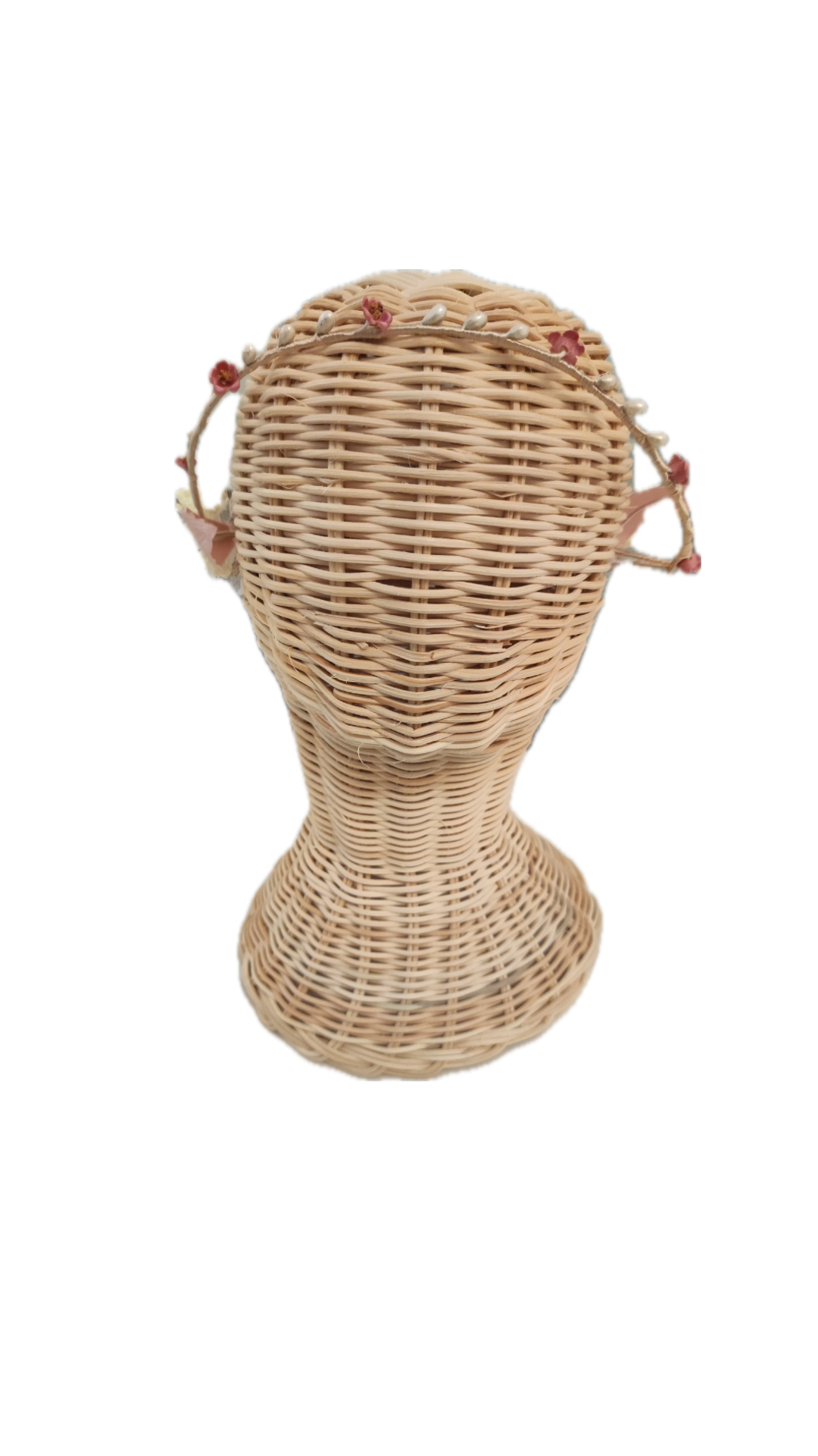 Corona rosa empolvado