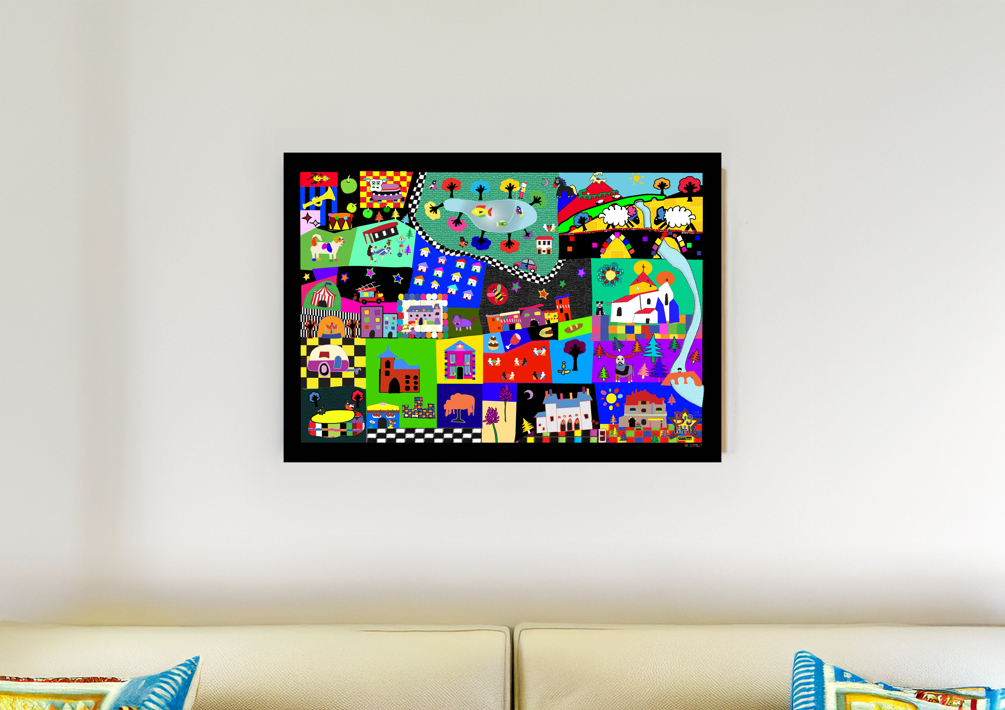 Don Don à Bessines — A3 Poster