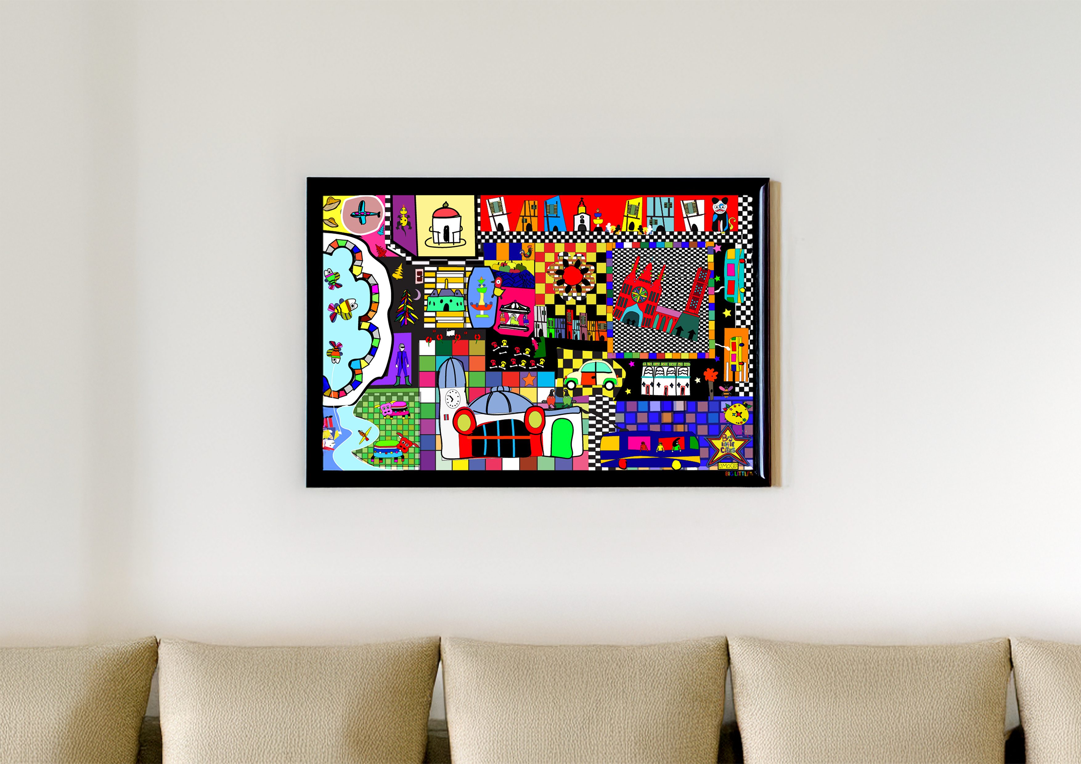 Don Don à Limoges — A3 Poster