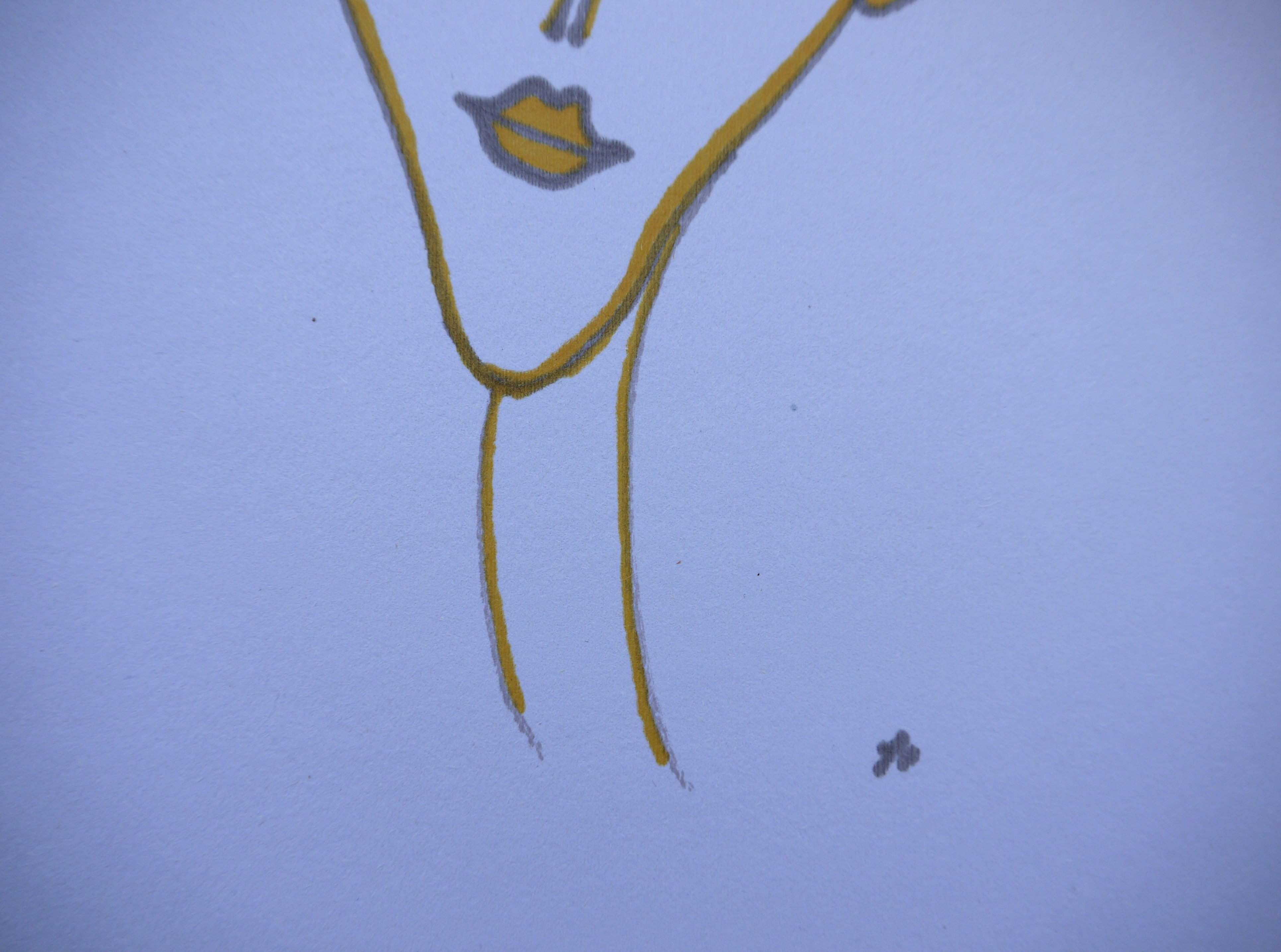 Pen sketch / Modern portrait drawing II