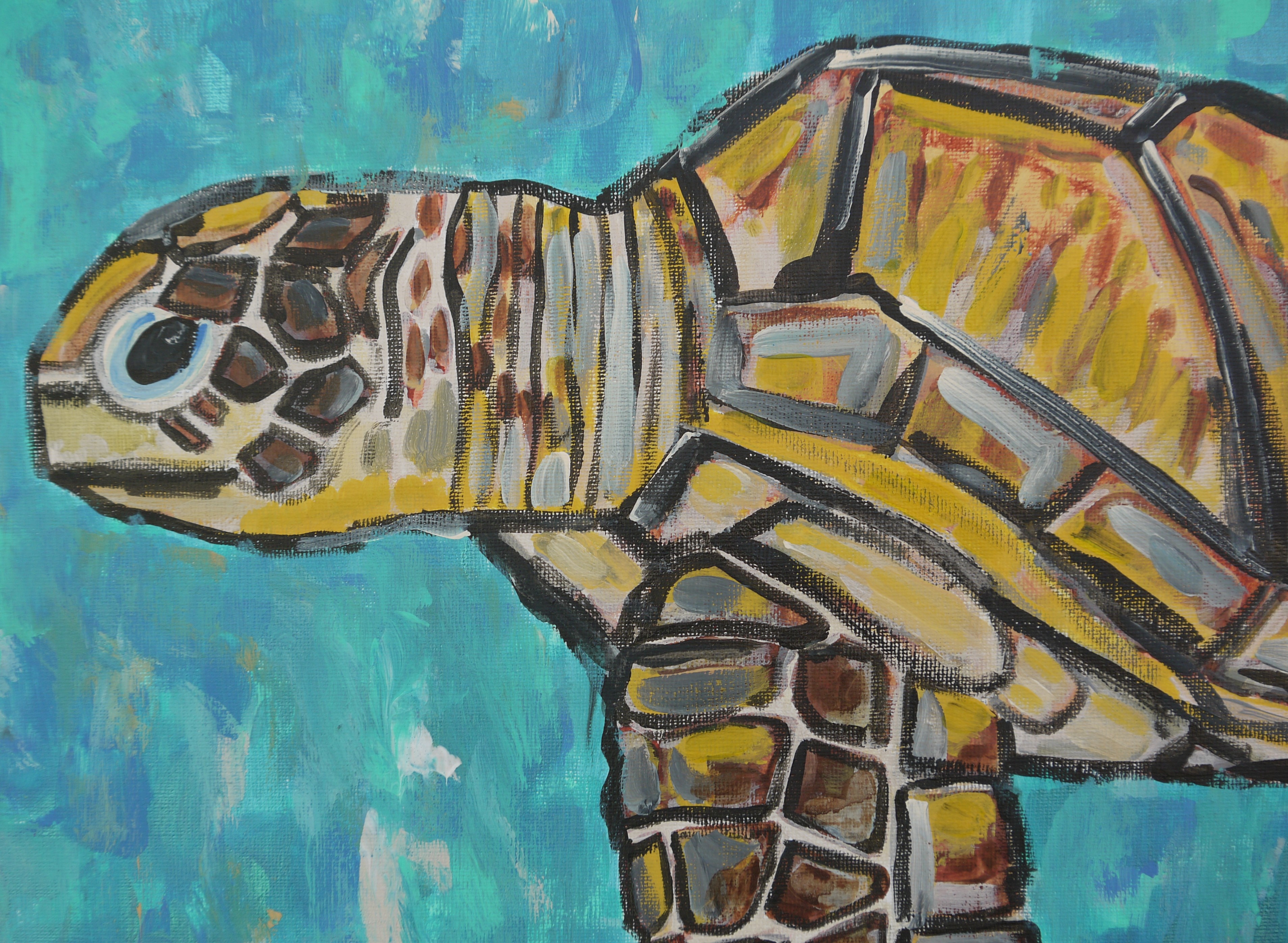 Sea Turtle Painting