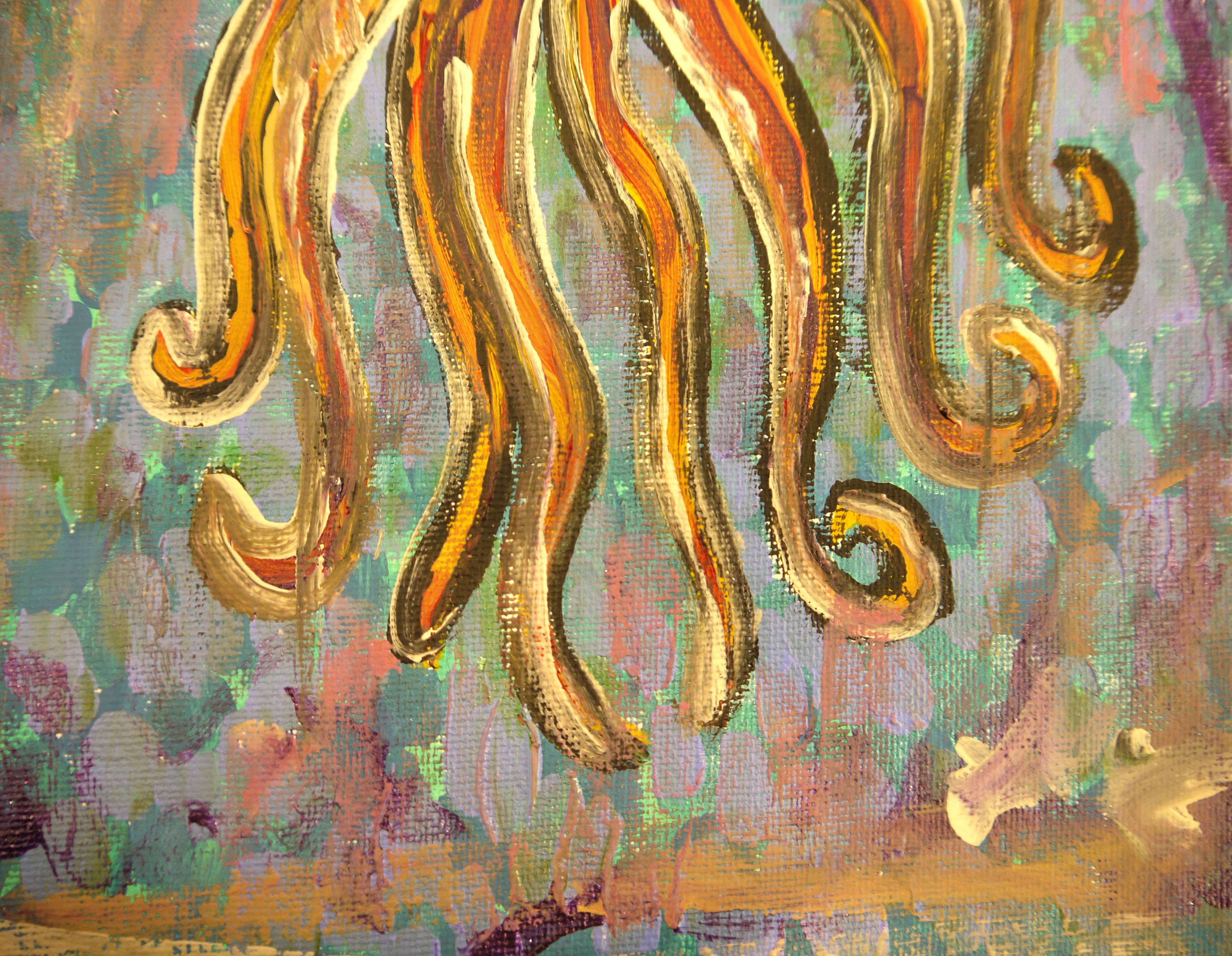 Todd - orange octopus