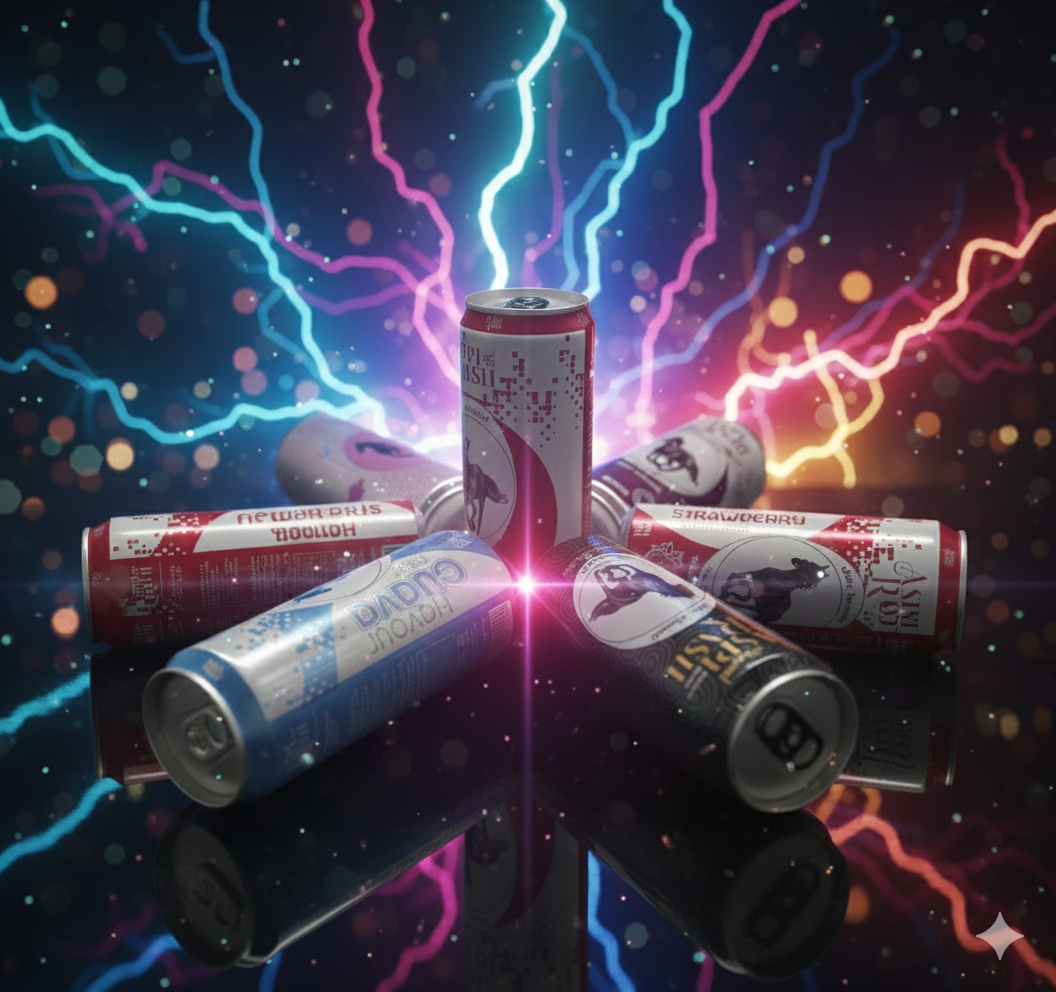 Aspi Rash 4 x Multipacks - Mixed Flavour (x96 Cans)