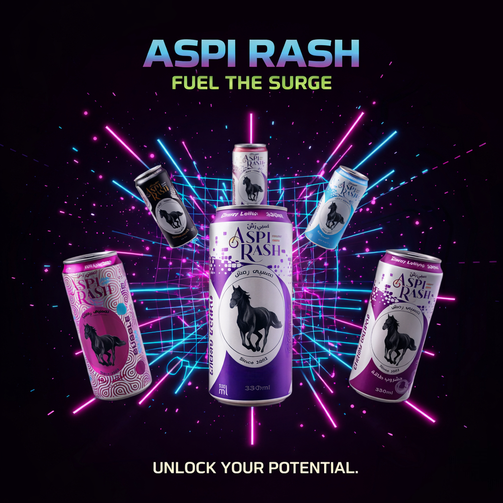 Aspi Rash 4 x Multipacks - Mixed Flavour (x96 Cans)