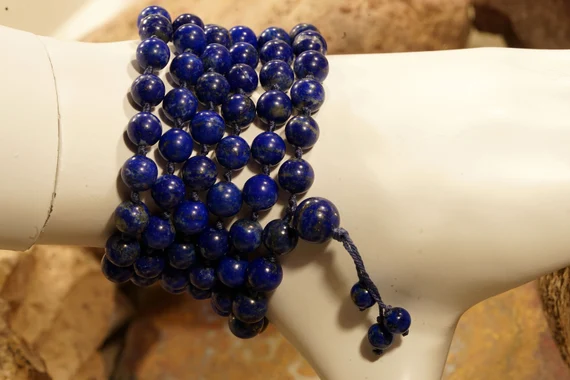 Mala de Lapiz lazuli