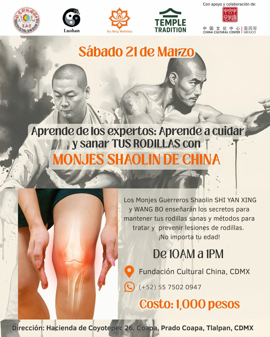 Taller Sanando tus Rodillas