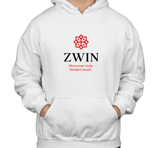 ZWIN White Hoodie