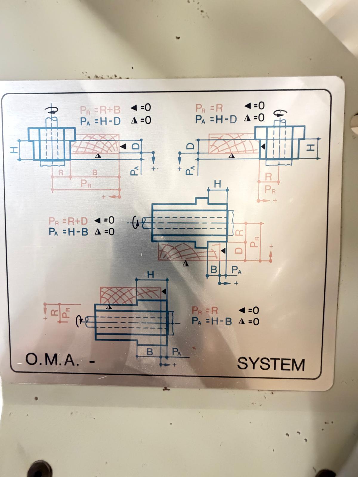 WEINIG OMA 970