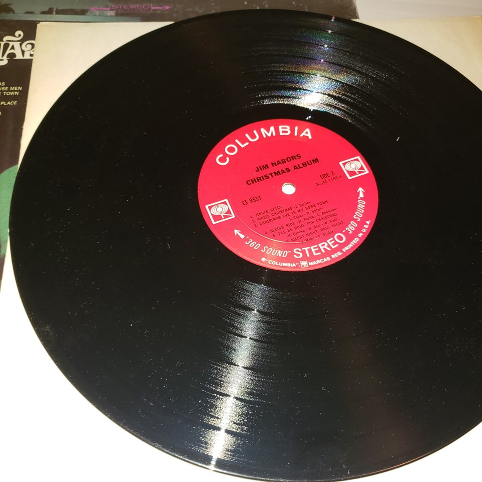 Jim Nabors - Christmas Album 12" LP Record 1967 Columbia Stereo