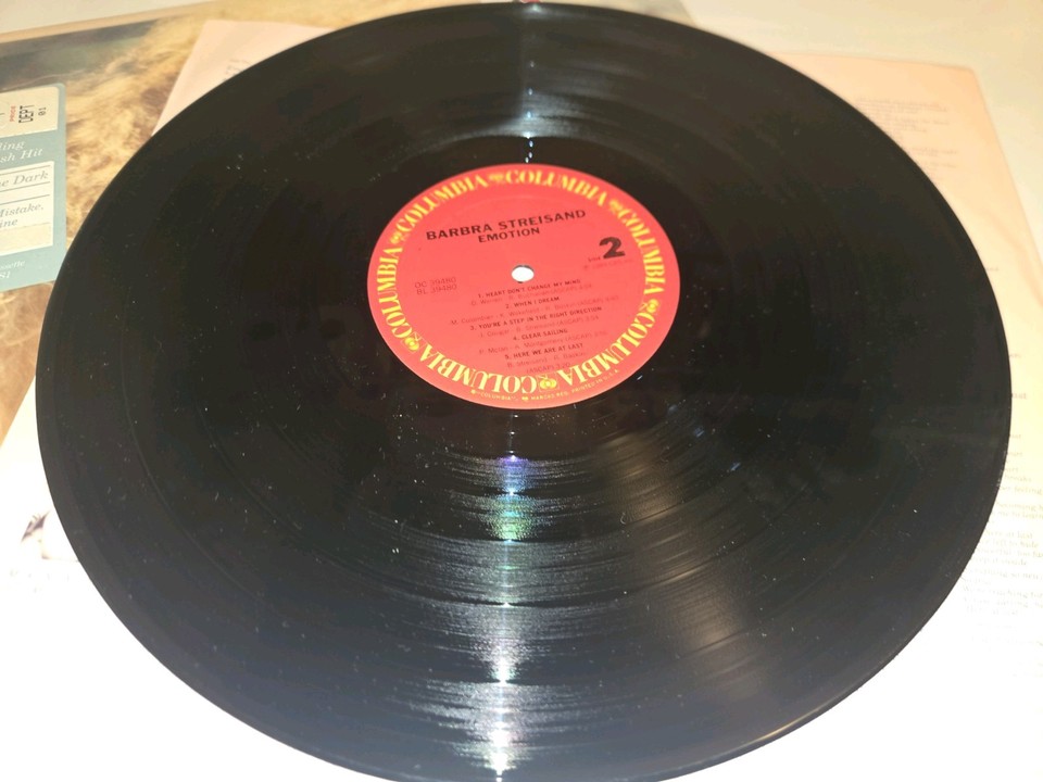 Emotion by Barbra Streisand (Vinyl, LP Album Columbia (USA))