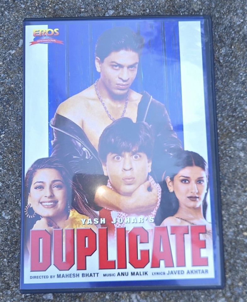 Duplicate (1998) - DVD - Shah Rukh Khan in a Dual Role!