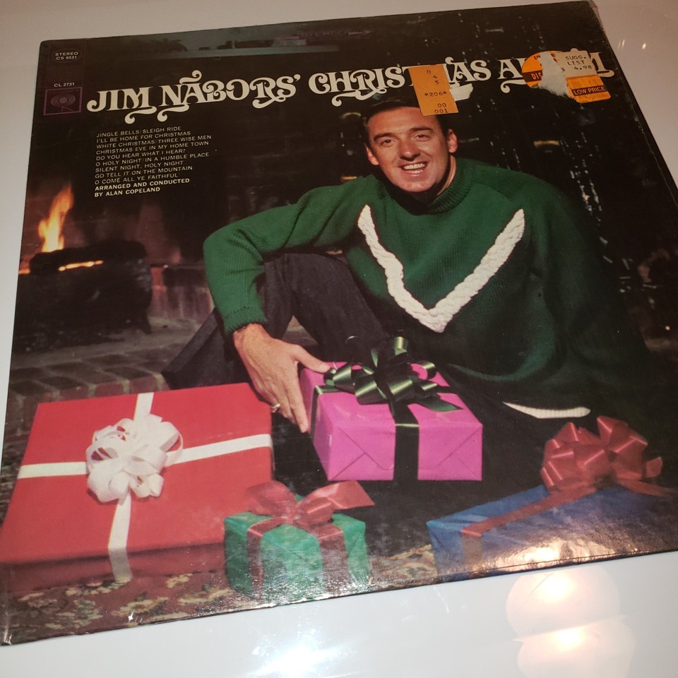 Jim Nabors - Christmas Album 12" LP Record 1967 Columbia Stereo