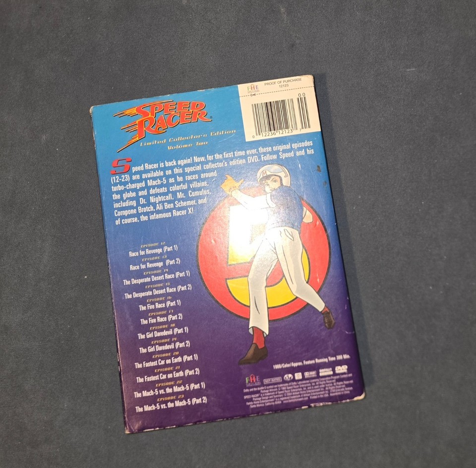 Speed Racer - Collectors Edition, V. 2 (DVD, 2004)