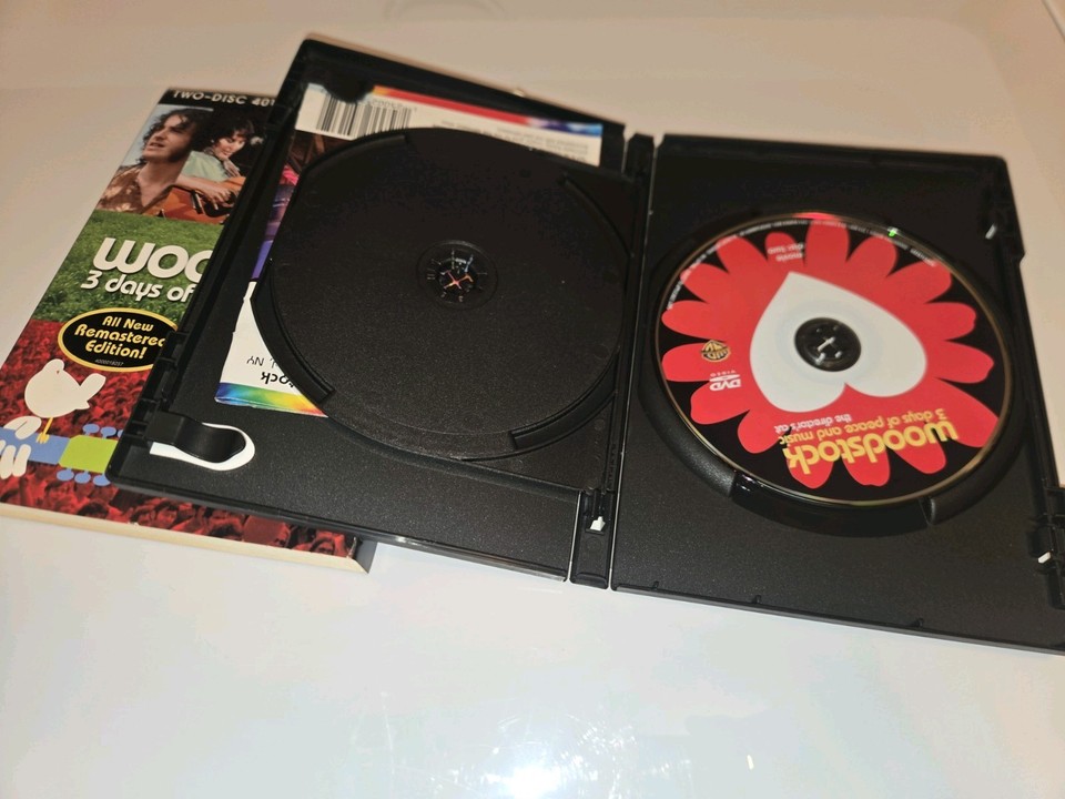 Woodstock 3 Days of Peace and Music 2009 Director's Cut 2-DVD Set, Sealed