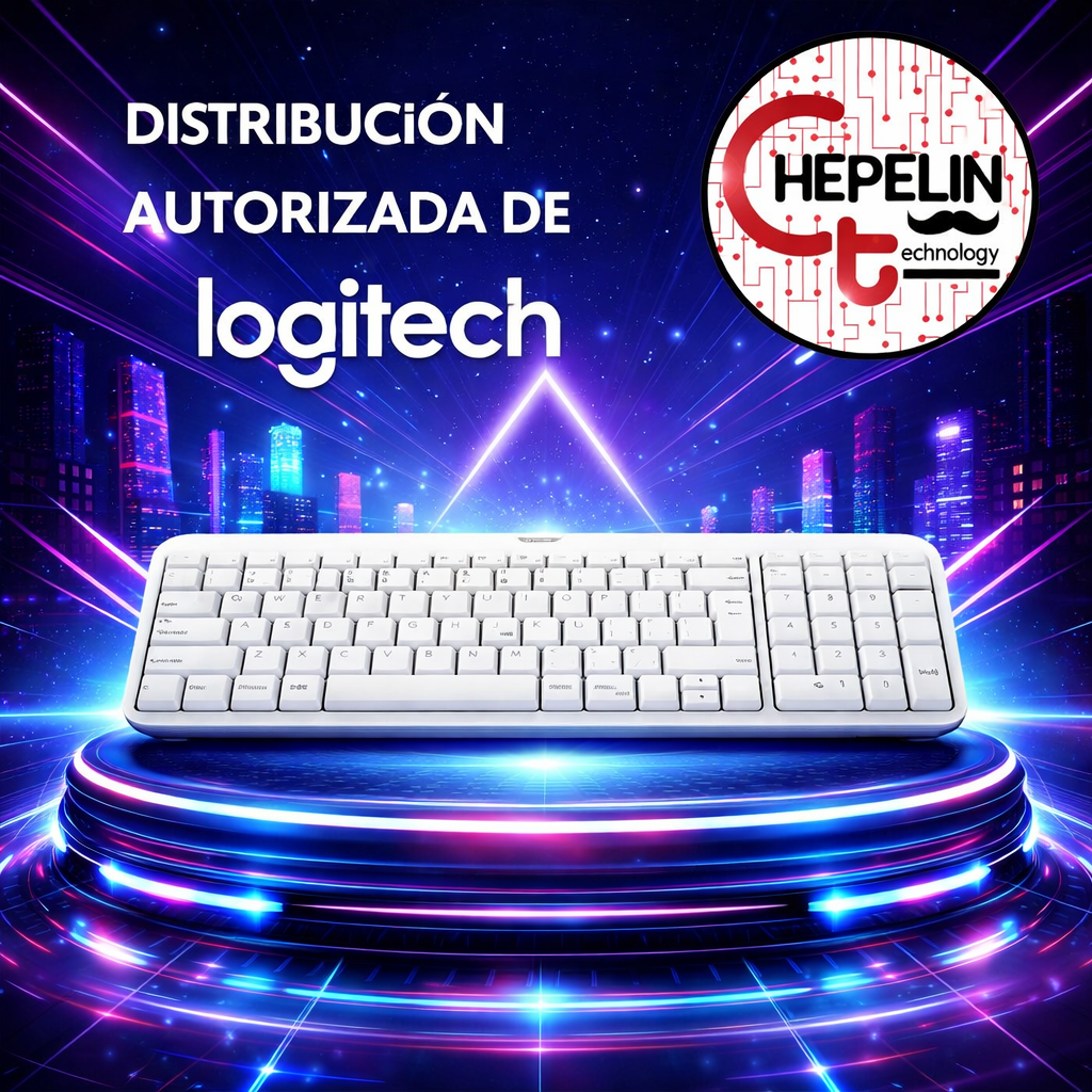 Teclado Logitech Blanco K250