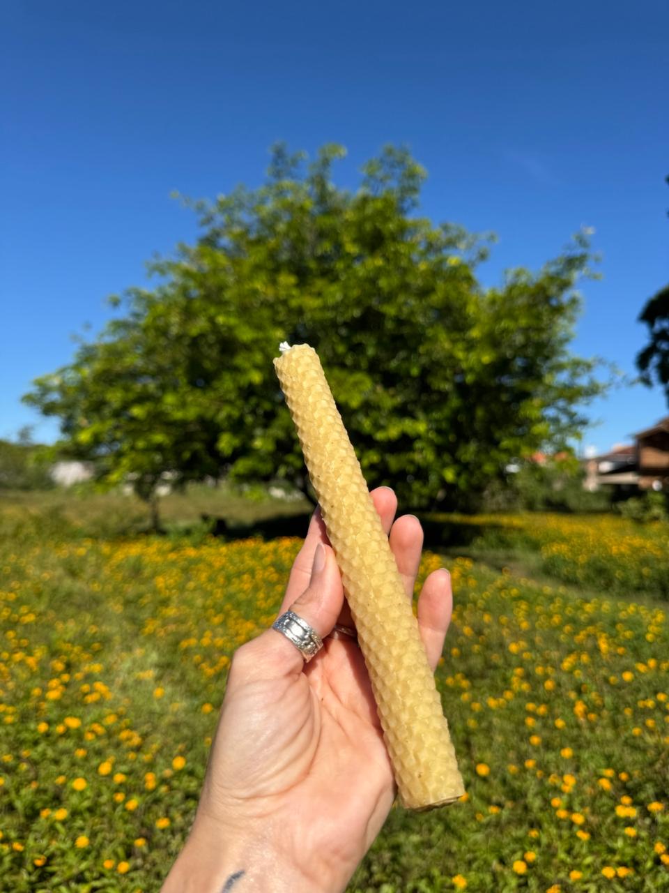 Vela de Cera de Abelha